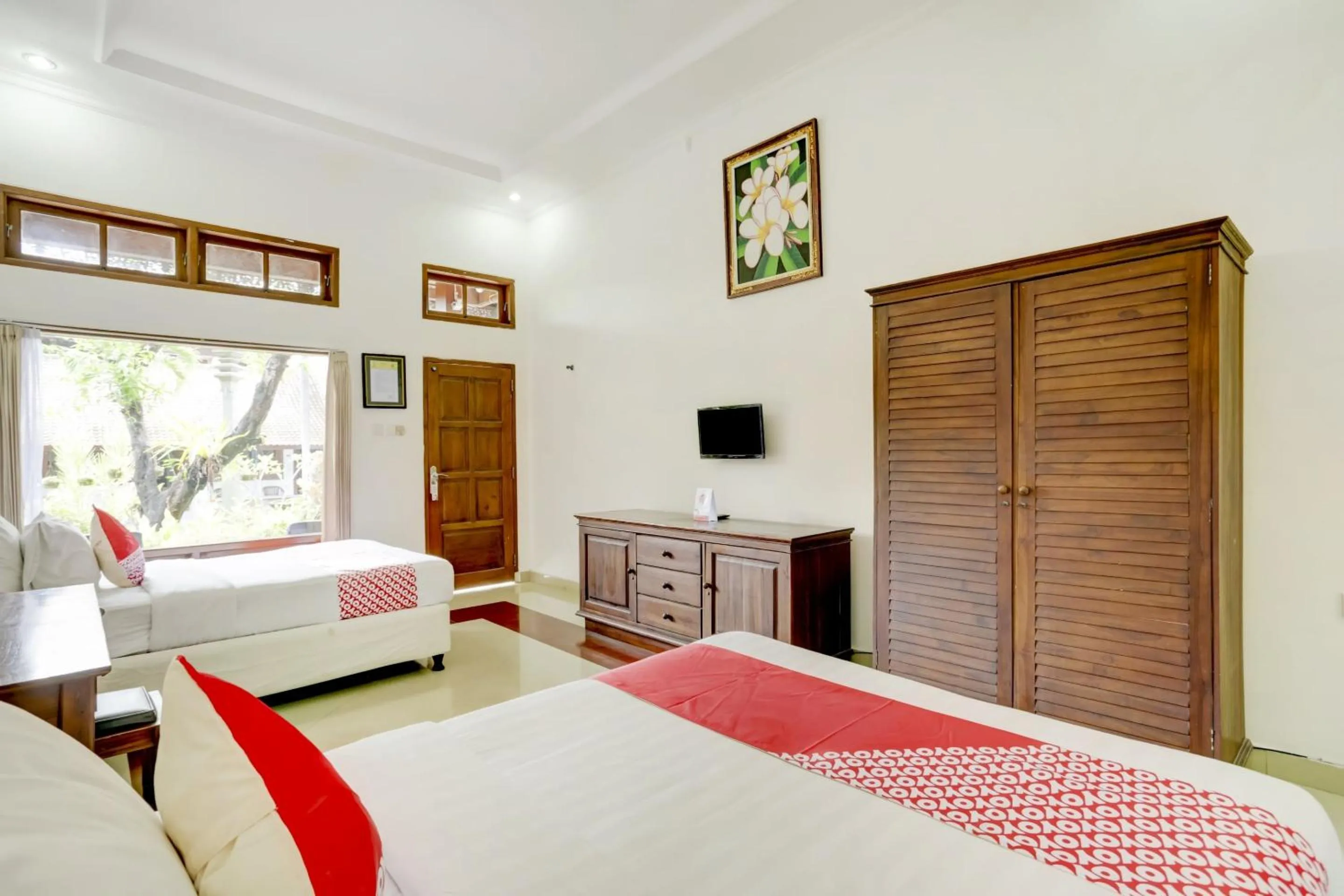 Bedroom, Bed in Hotel O Ratu
