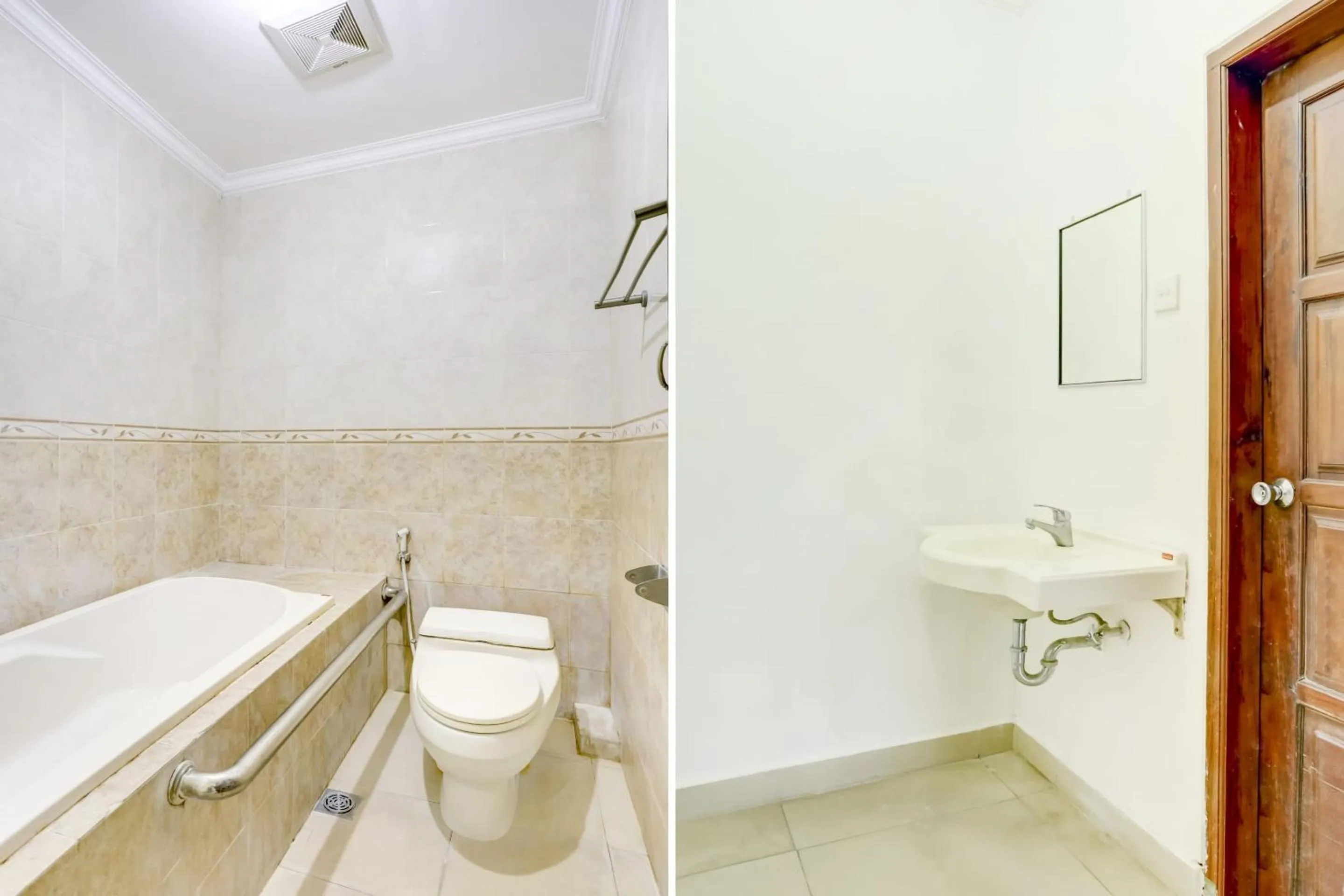 Bathroom in Hotel O Ratu