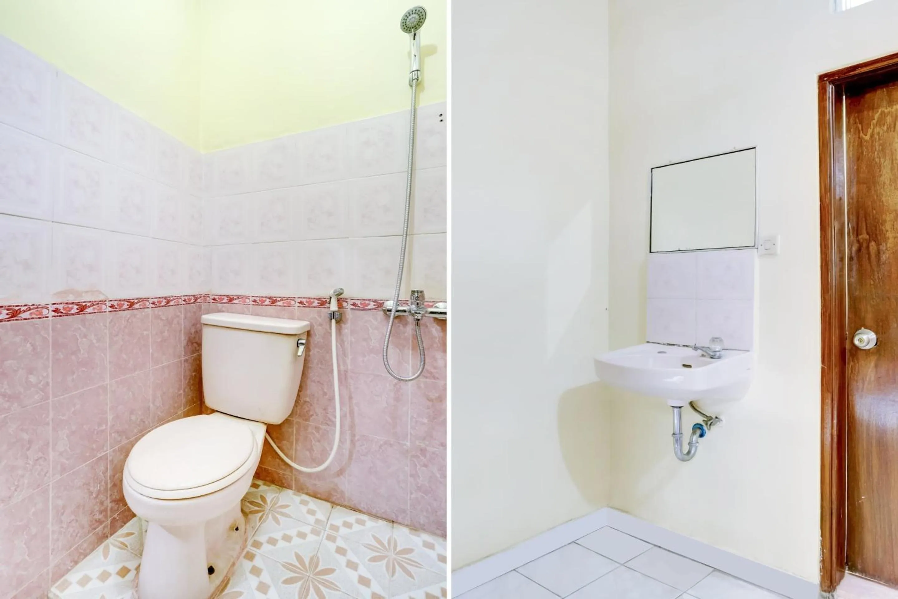 Bathroom in Hotel O Ratu