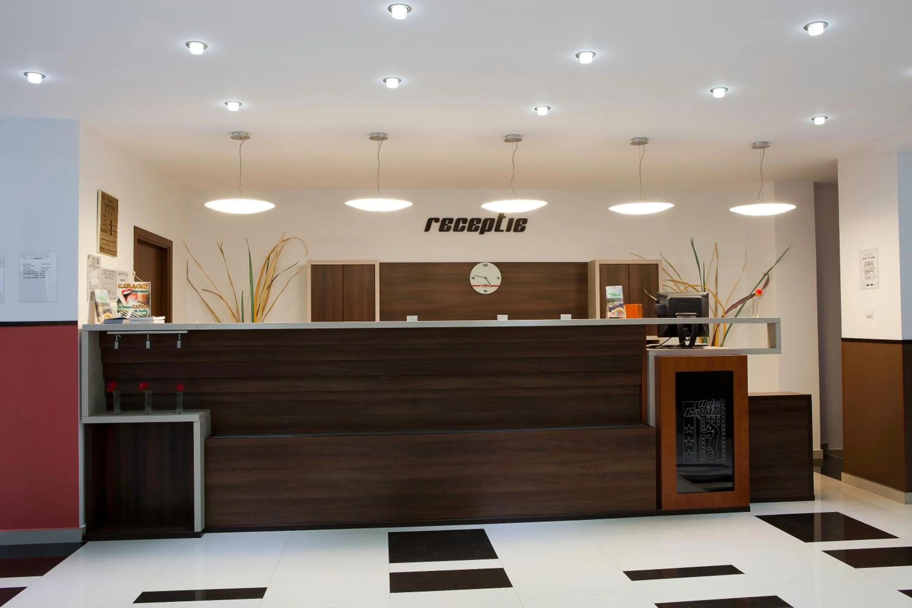 Lobby or reception in Hotel Capitol