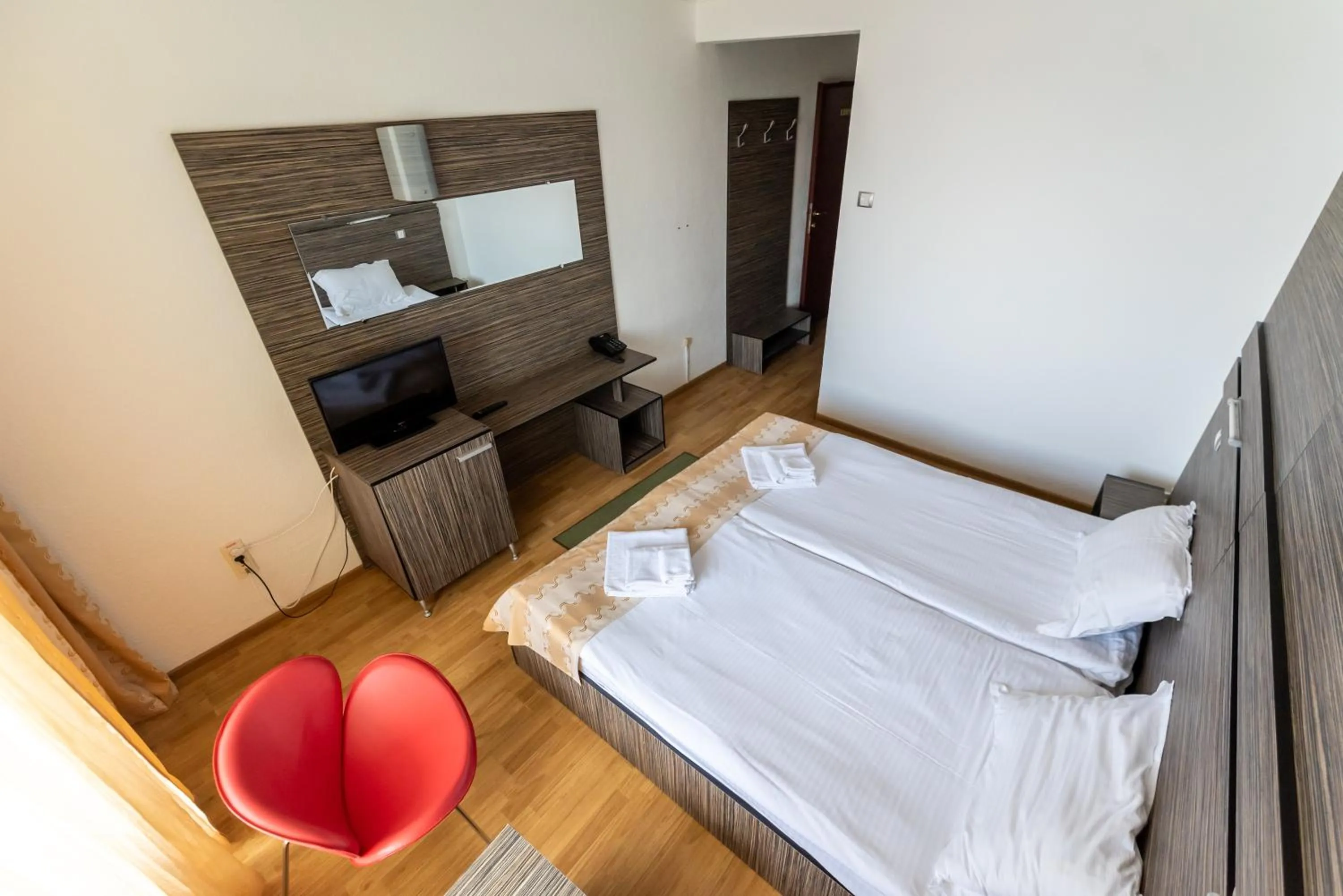 Bed in Hotel Capitol