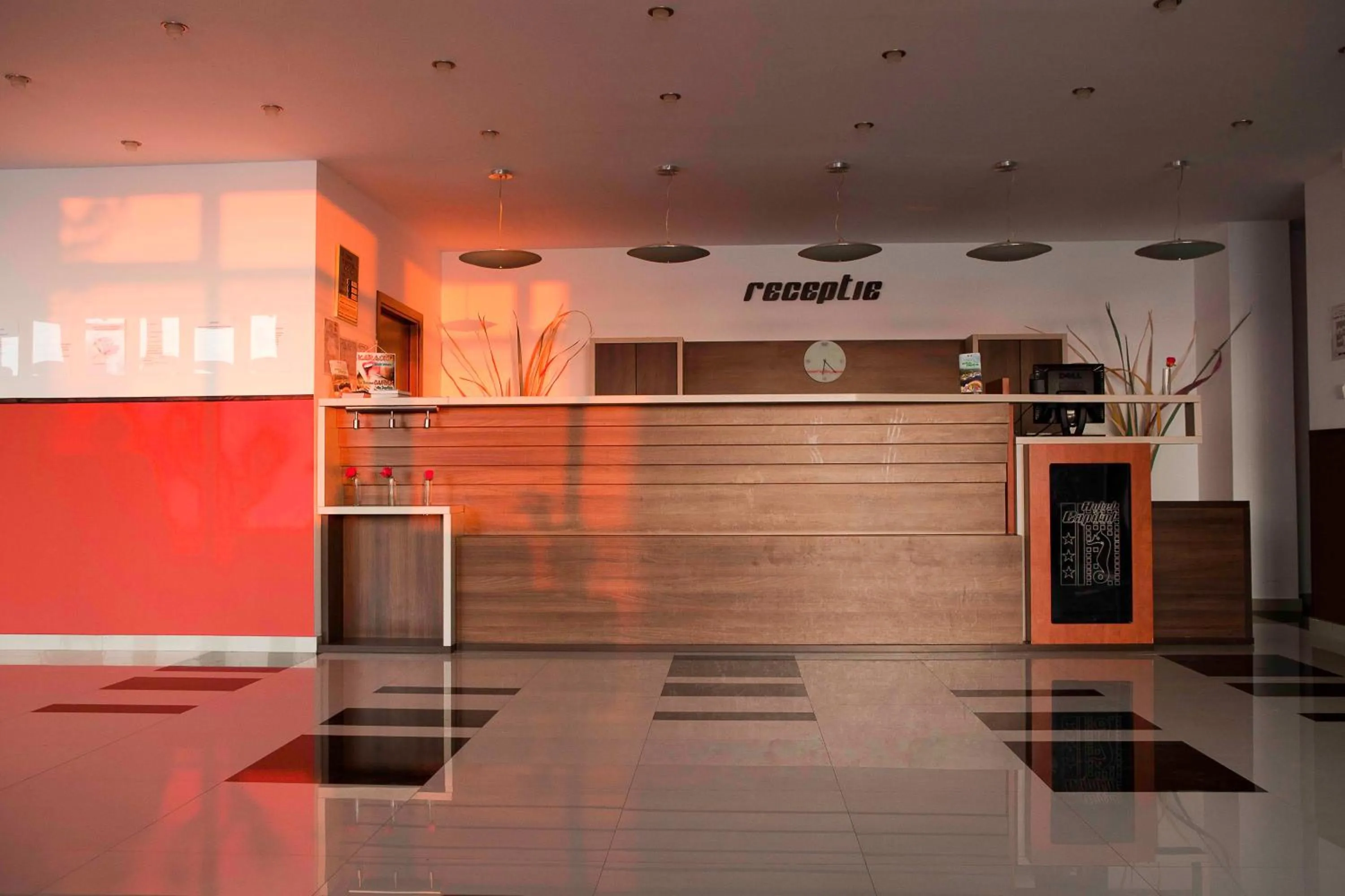 Lobby or reception in Hotel Capitol