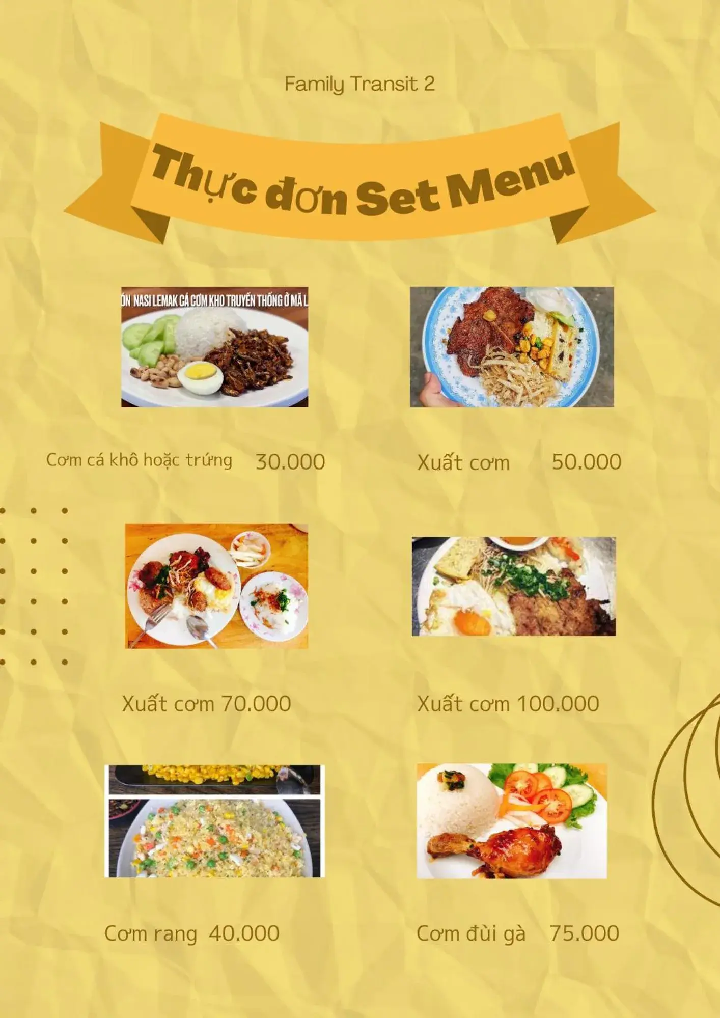 Restaurant/places to eat in Family Transit 2 Hotel Restaurant/places to eat in Family Transit 2 Hotel