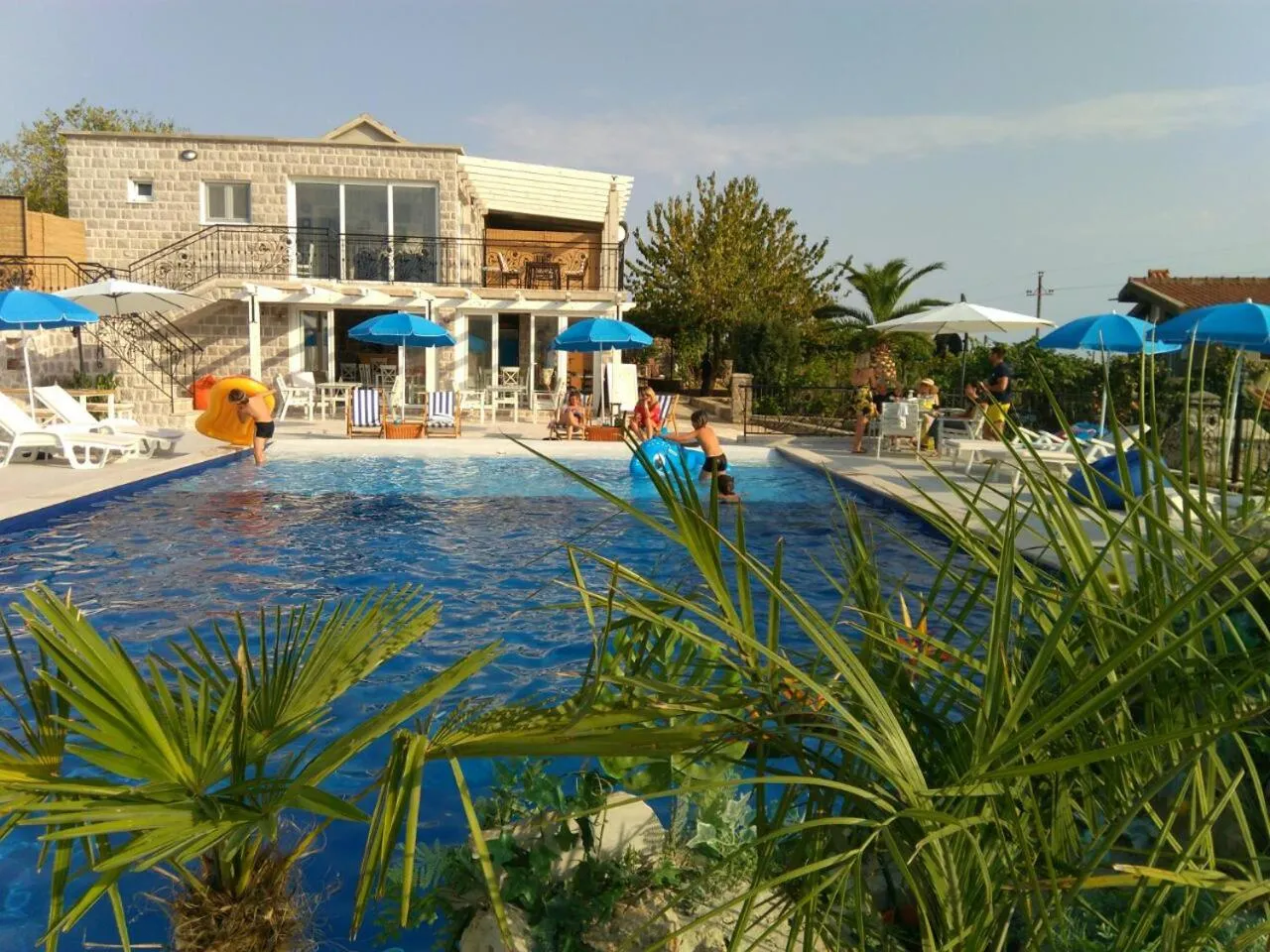 Swimming pool in Luštica Apartments