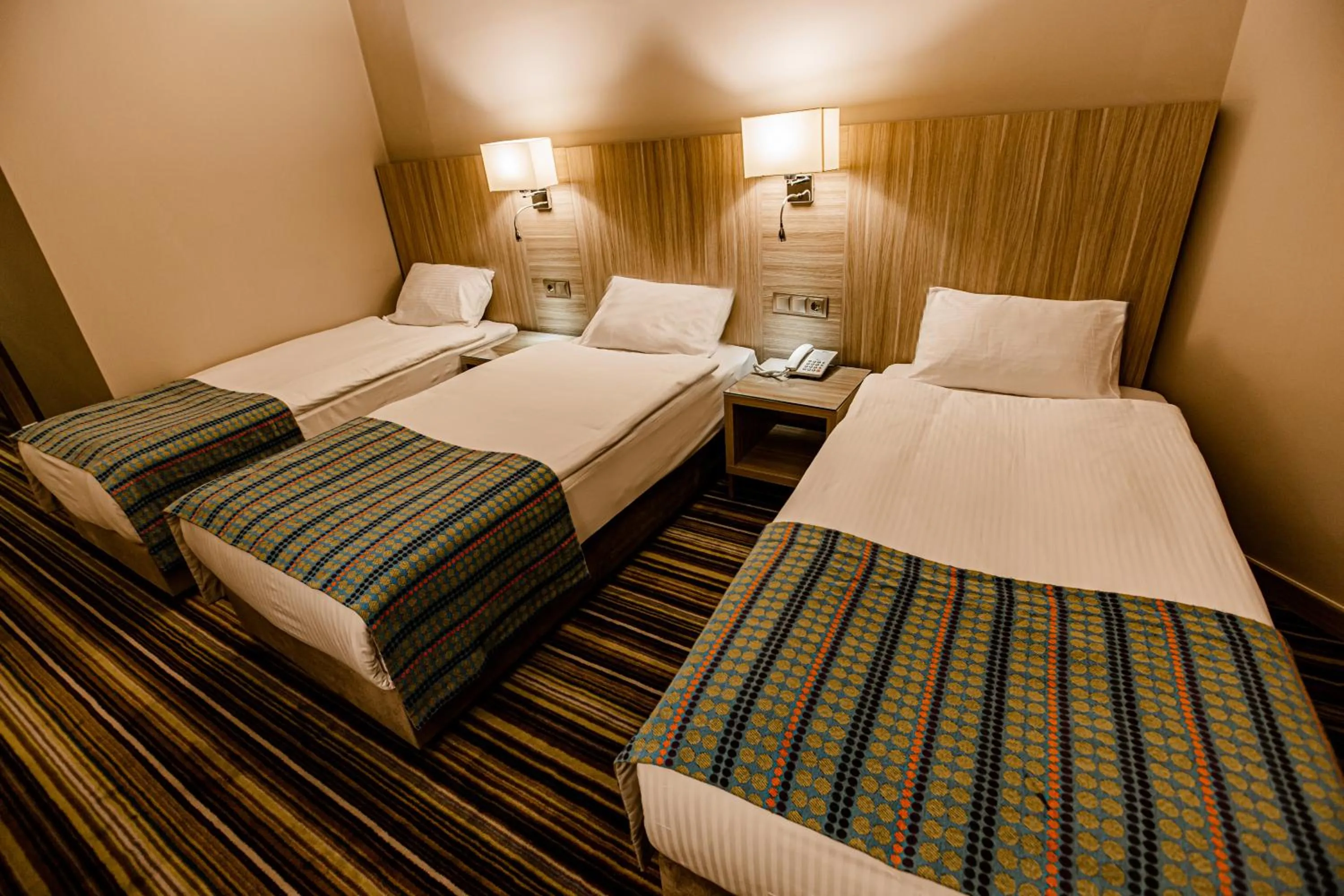 Bed in Mustafa Cappadocia Resort