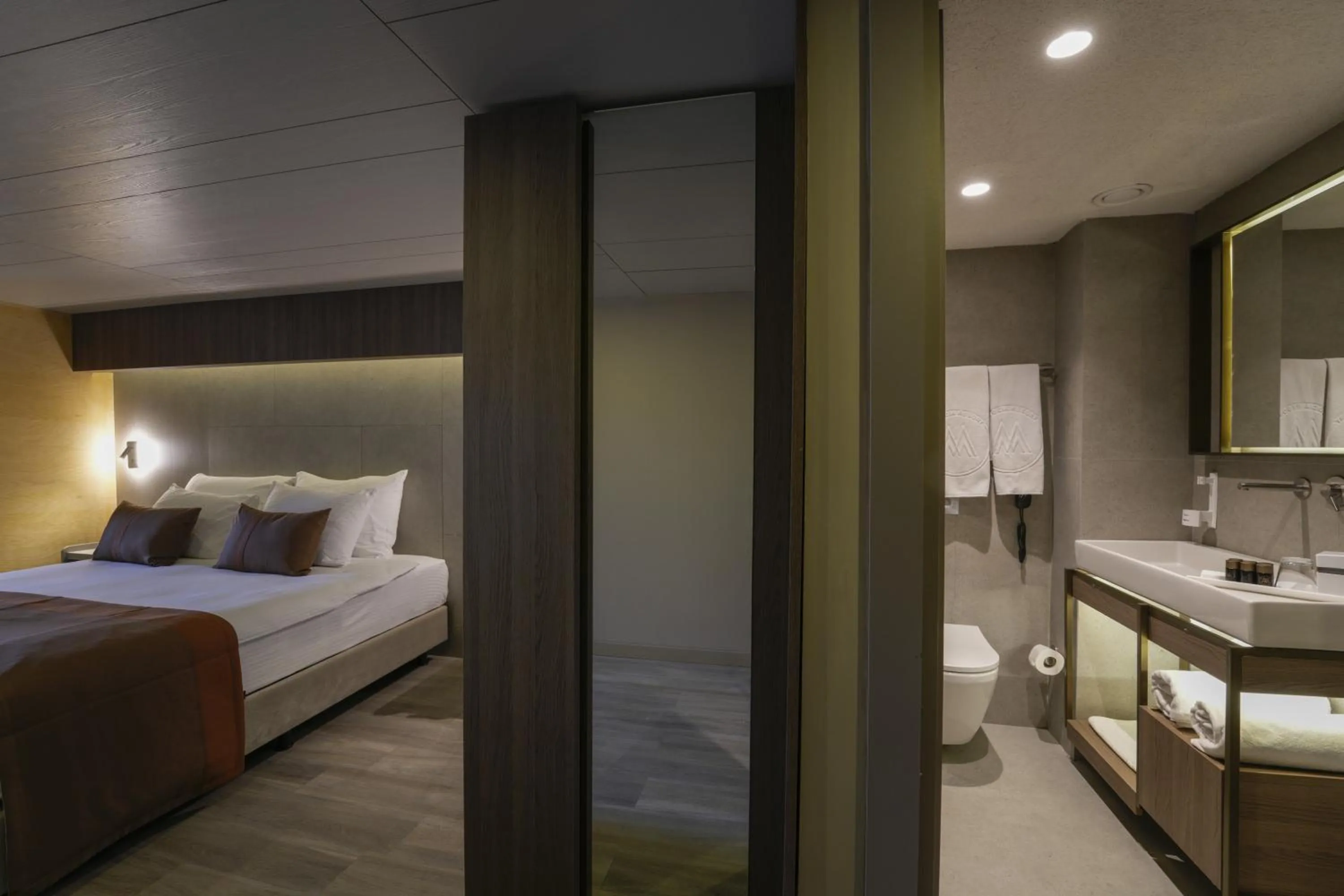 Bed in Mustafa Cappadocia Resort