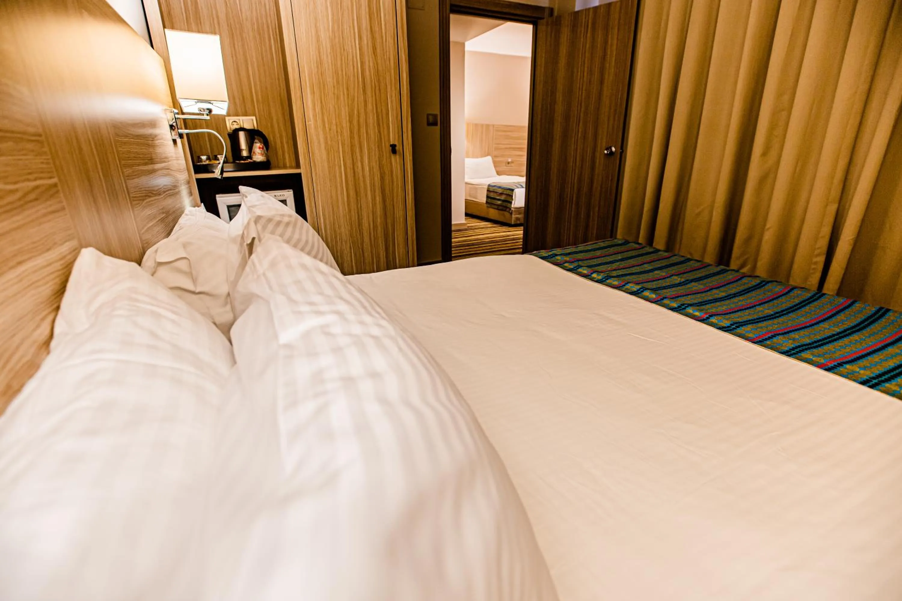 Bed in Mustafa Cappadocia Resort