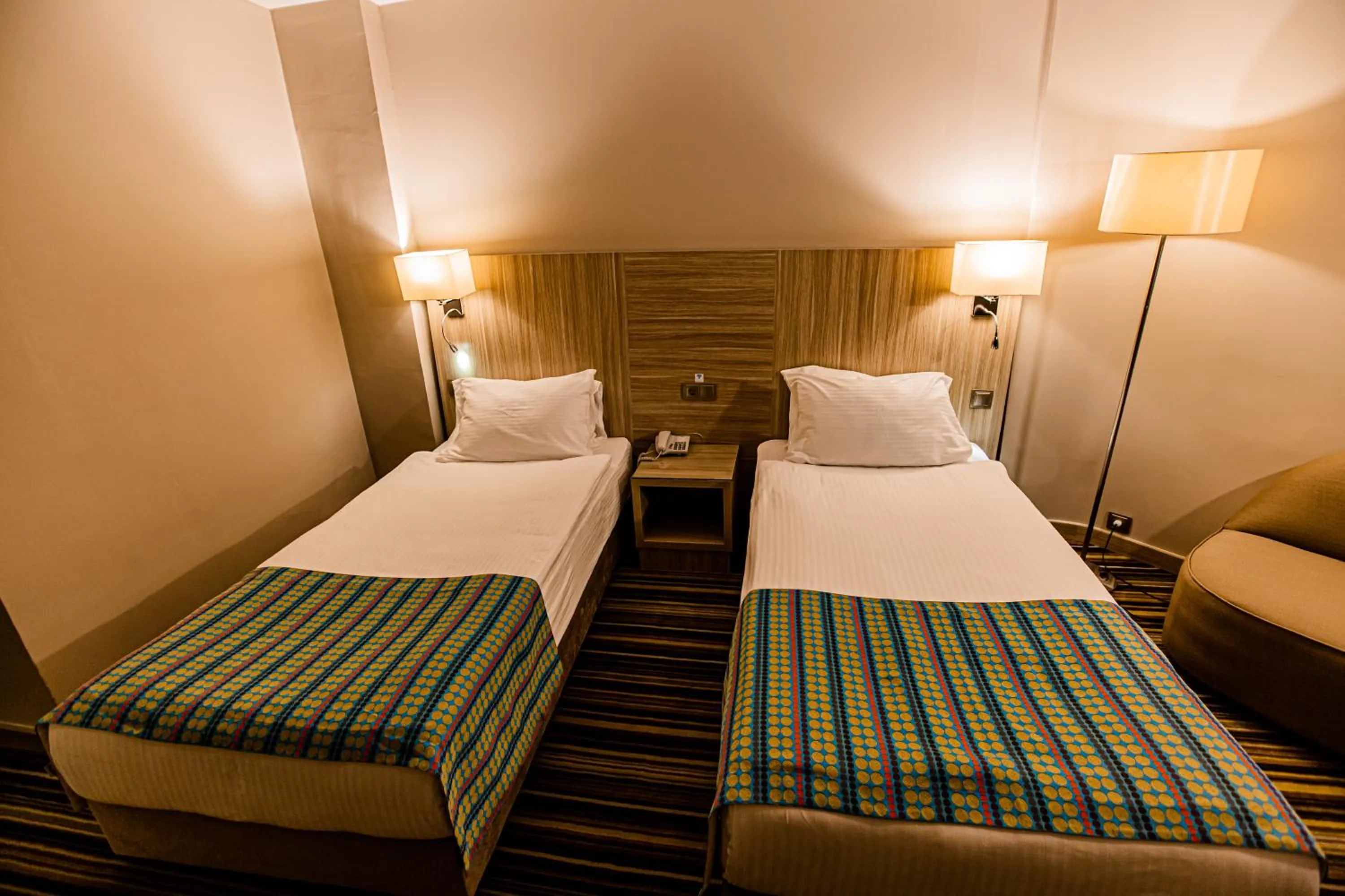 Bed in Mustafa Cappadocia Resort