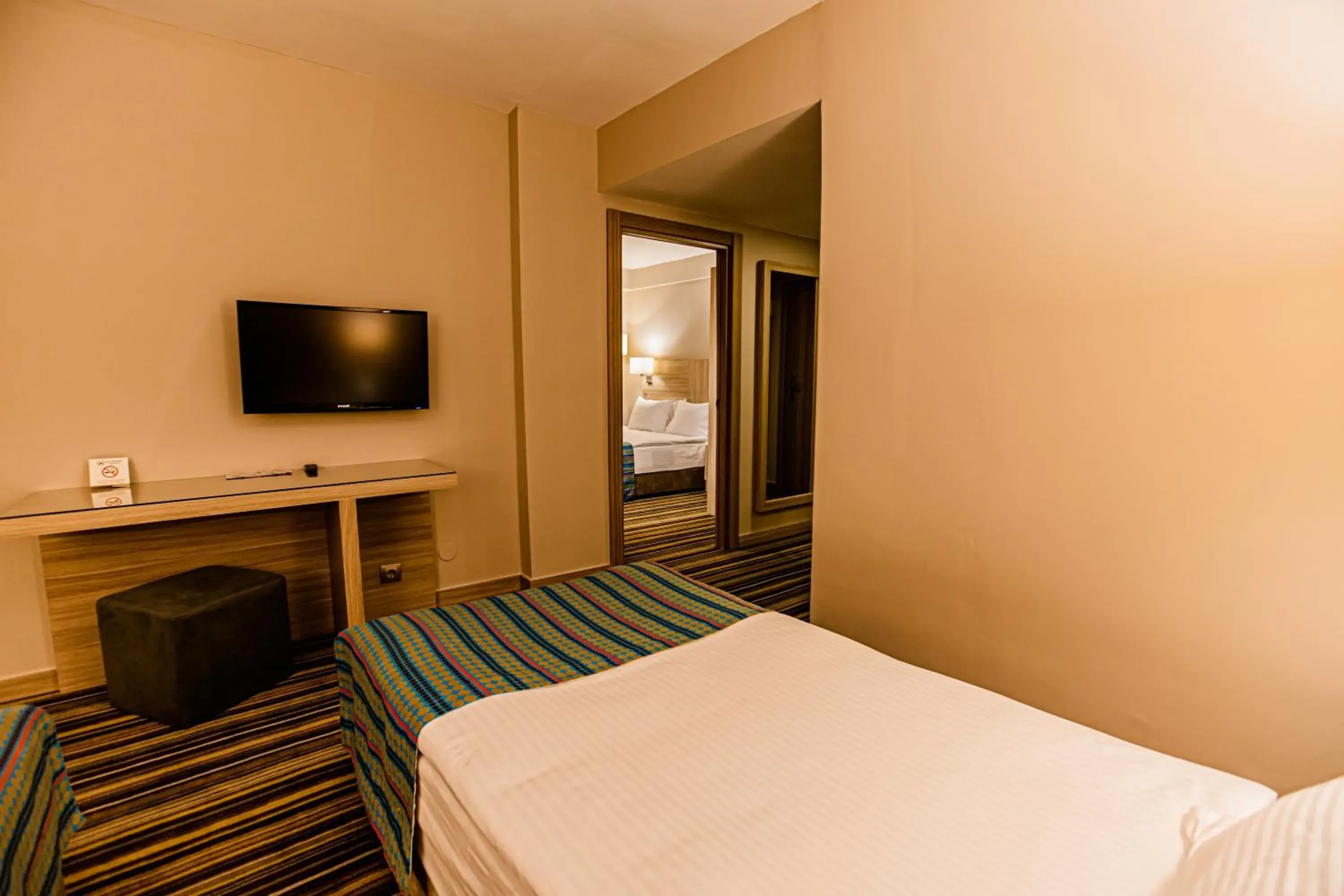 Bed in Mustafa Cappadocia Resort Bed in Mustafa Cappadocia Resort