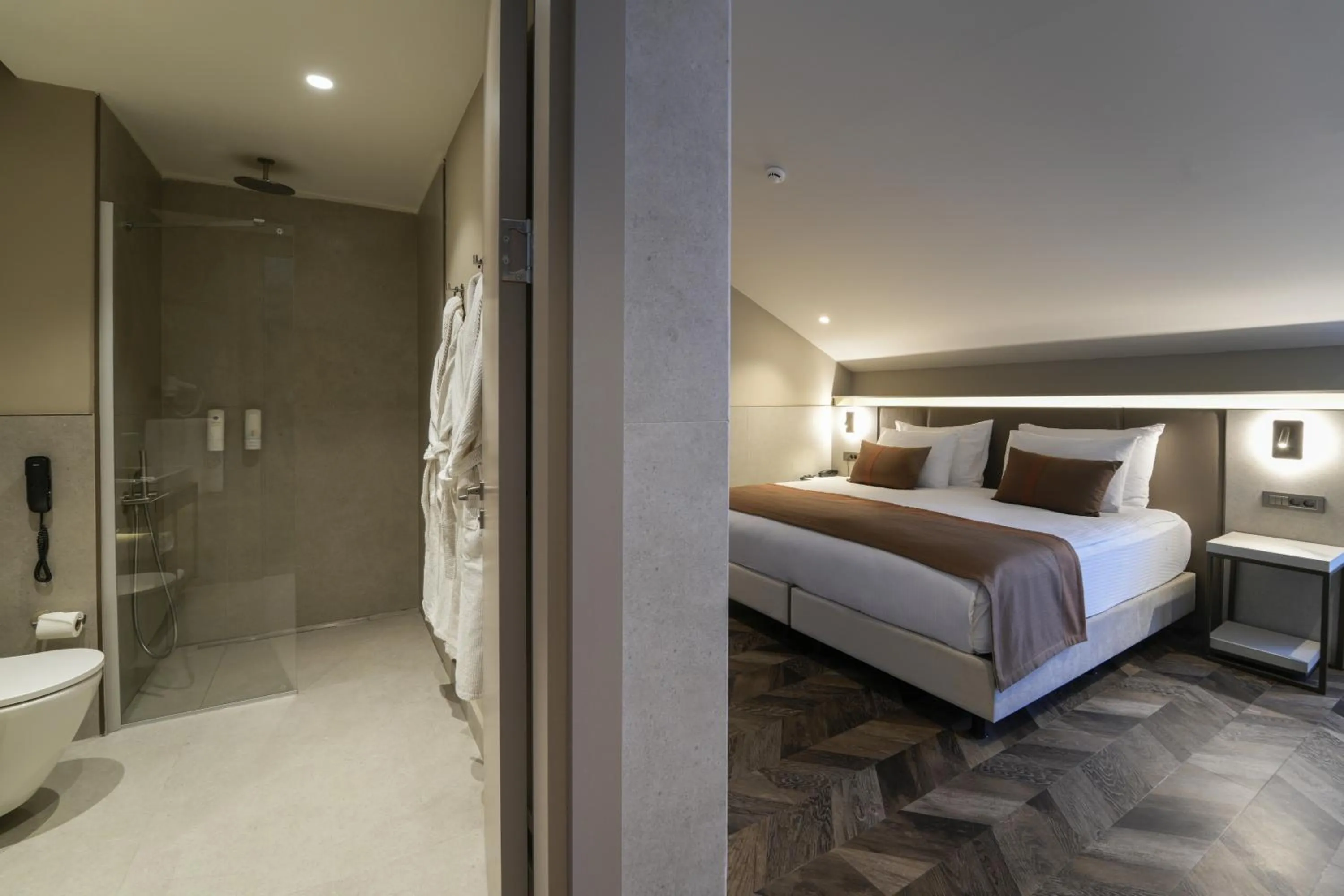 Bed in Mustafa Cappadocia Resort