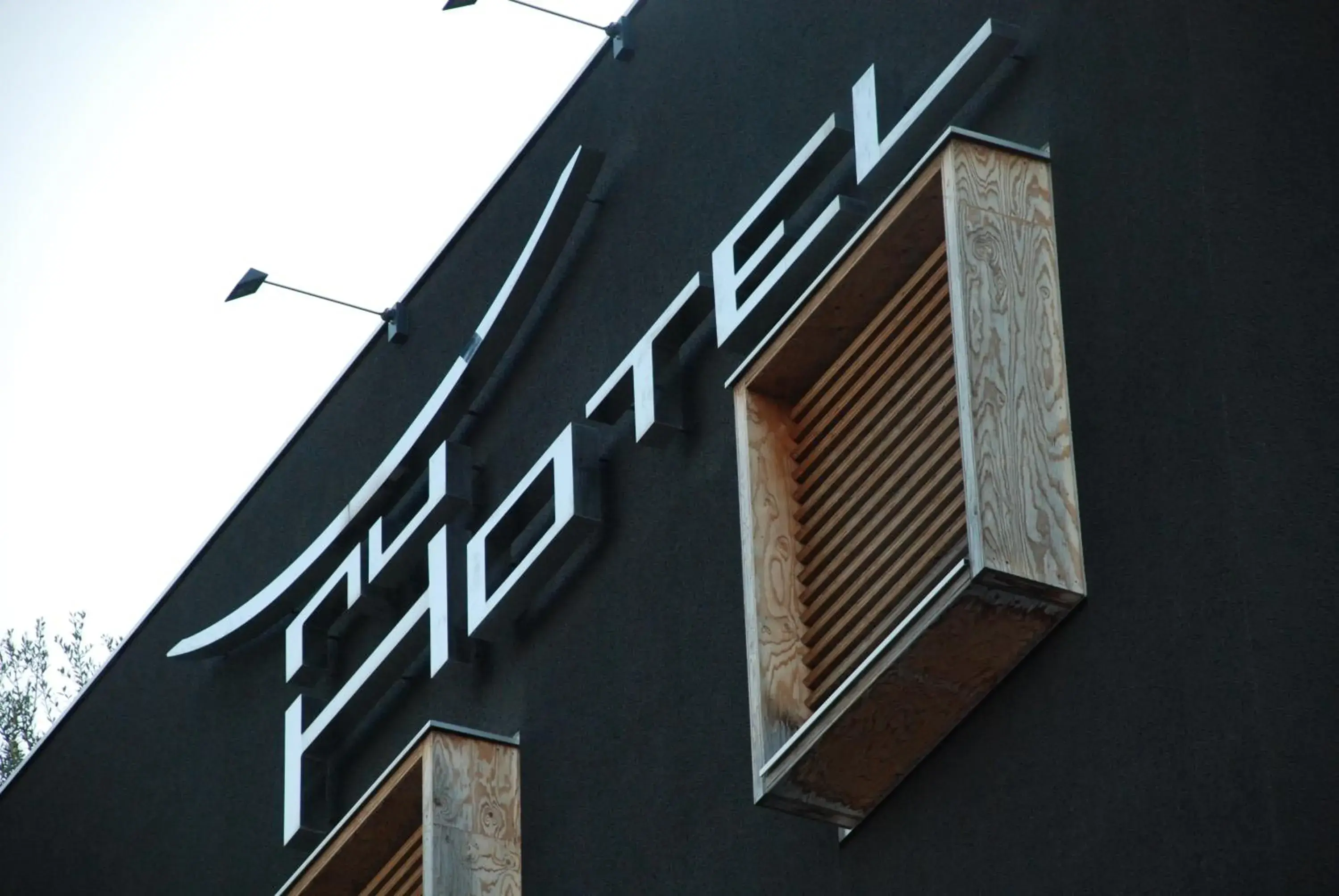 Facade/entrance in Nu Hotel Facade/entrance in Nu Hotel