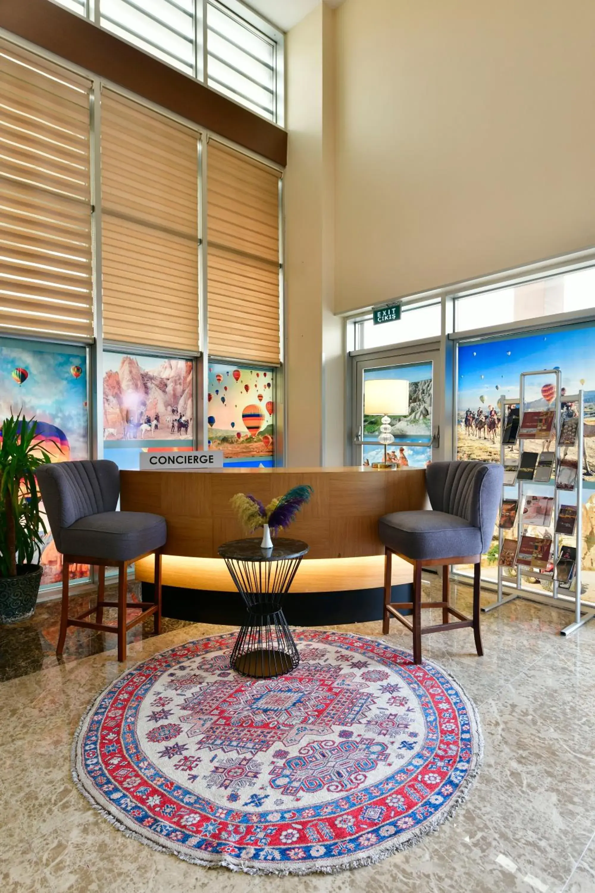 Lobby or reception in Ramada By Wyndham Cappadocia Lobby or reception in Ramada By Wyndham Cappadocia