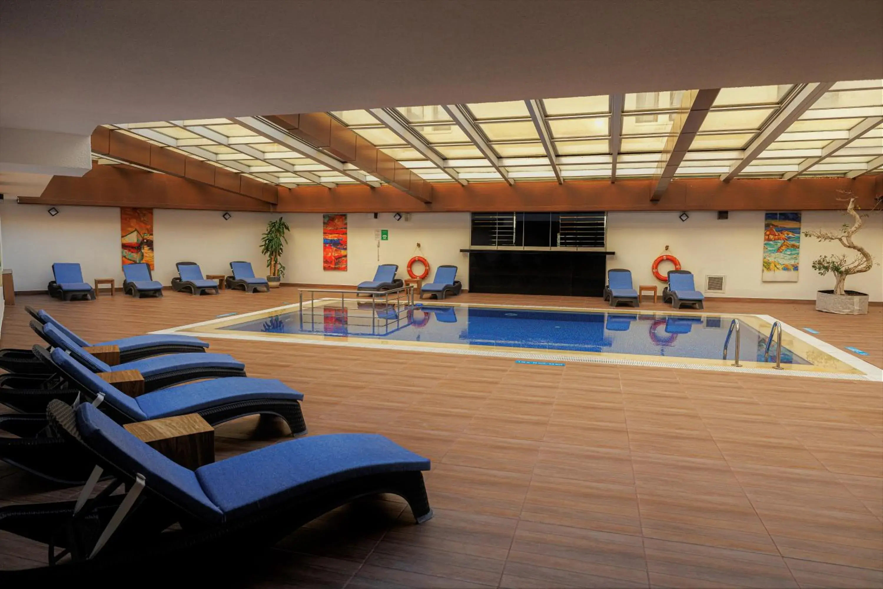 Pool view in Ramada By Wyndham Cappadocia Pool view in Ramada By Wyndham Cappadocia