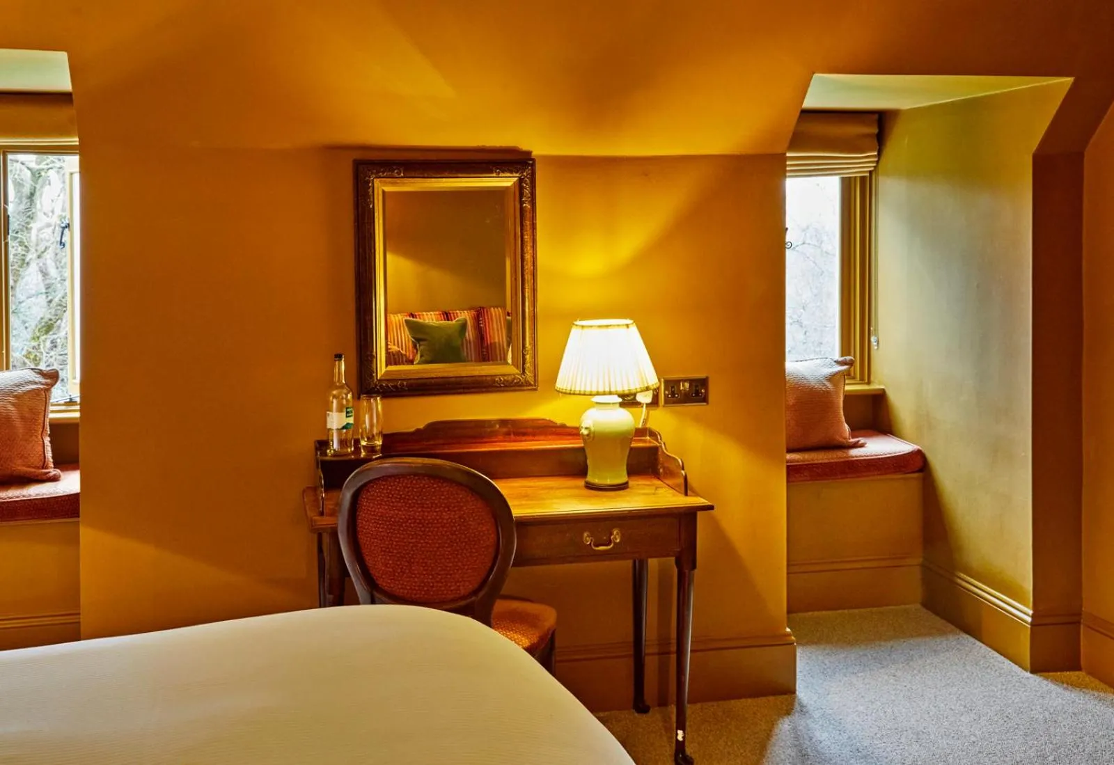 Bedroom, Bed in Ockenden Manor Hotel & Spa