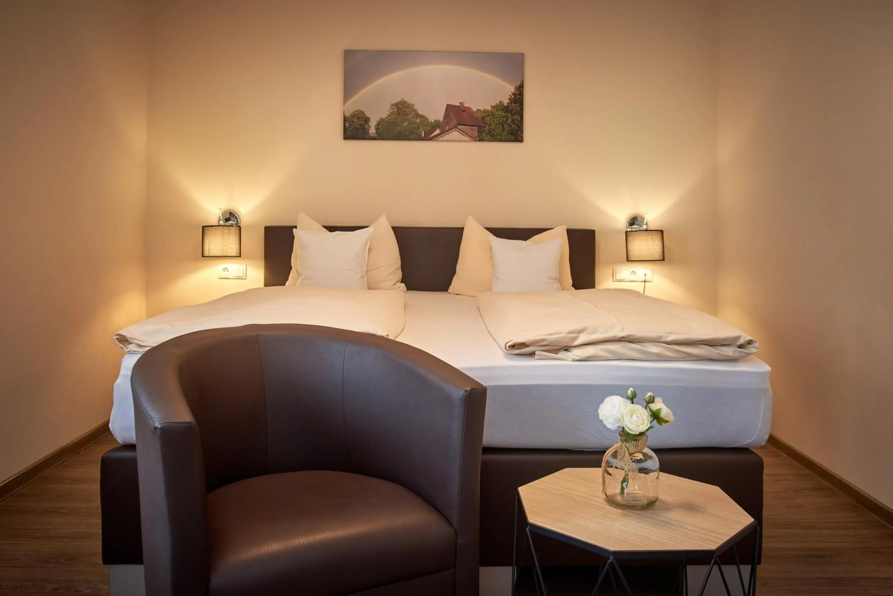 Bedroom, Bed in Gasthof Gigl