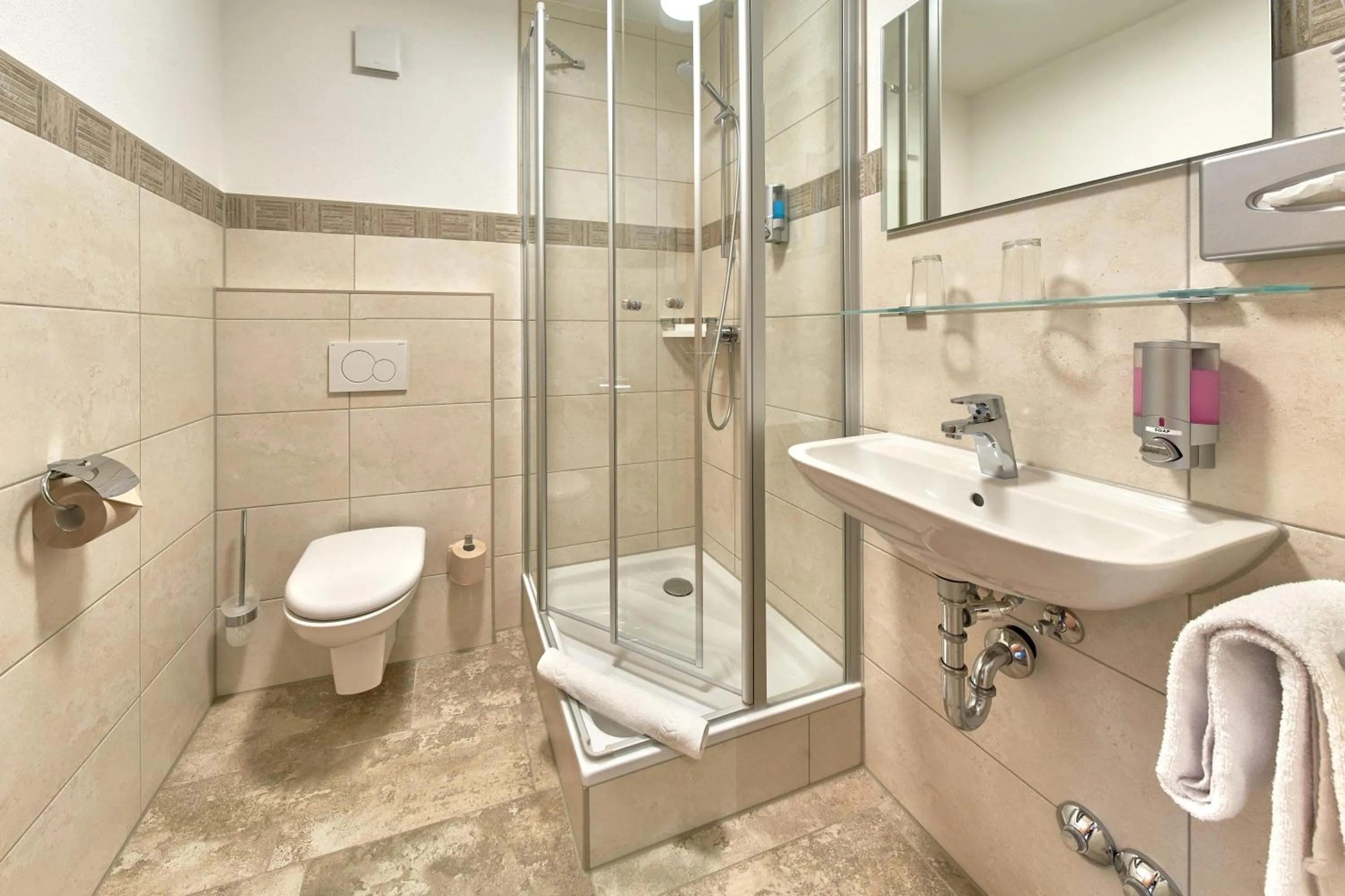 Bathroom in Gasthof Gigl