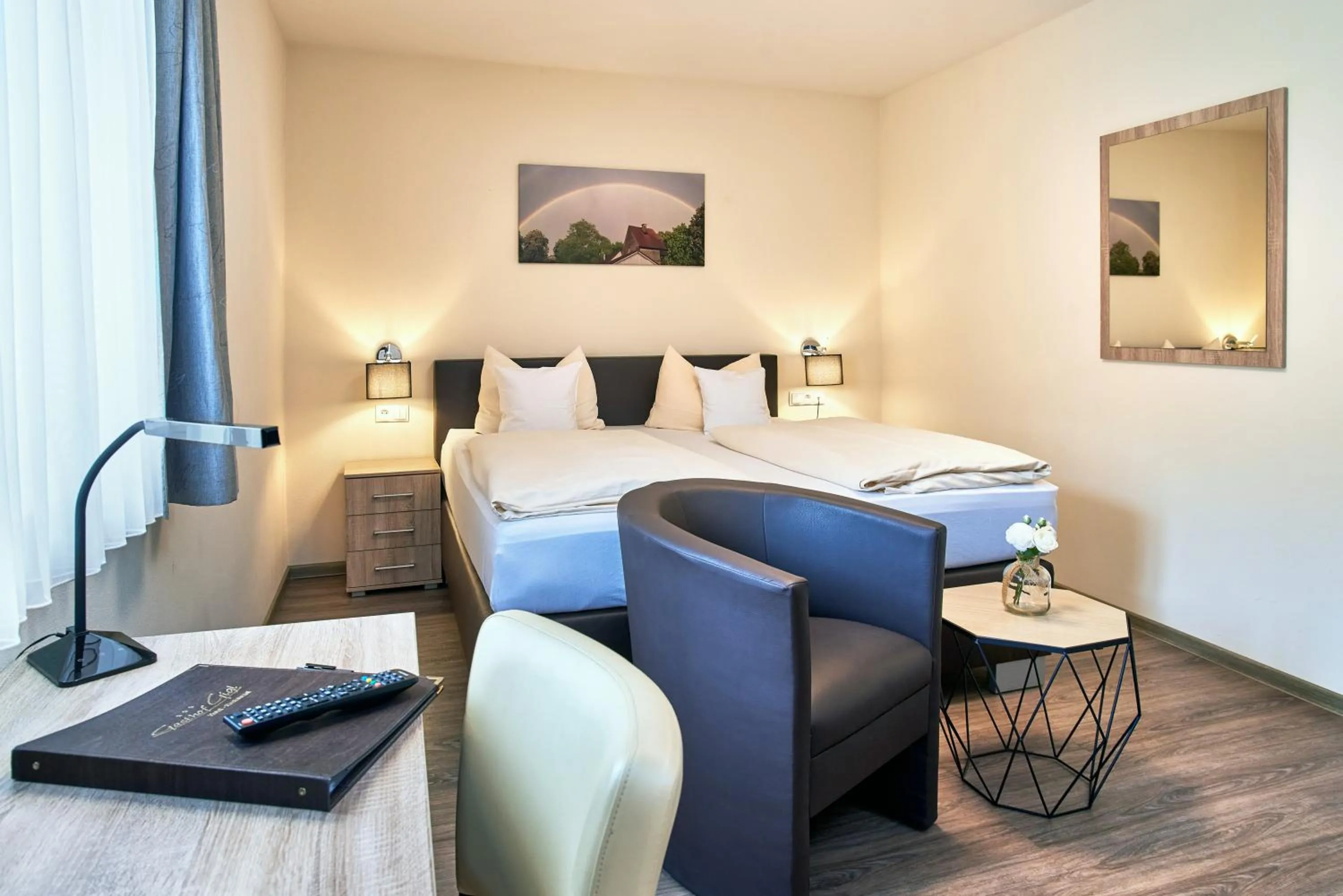 Bedroom, Bed in Gasthof Gigl