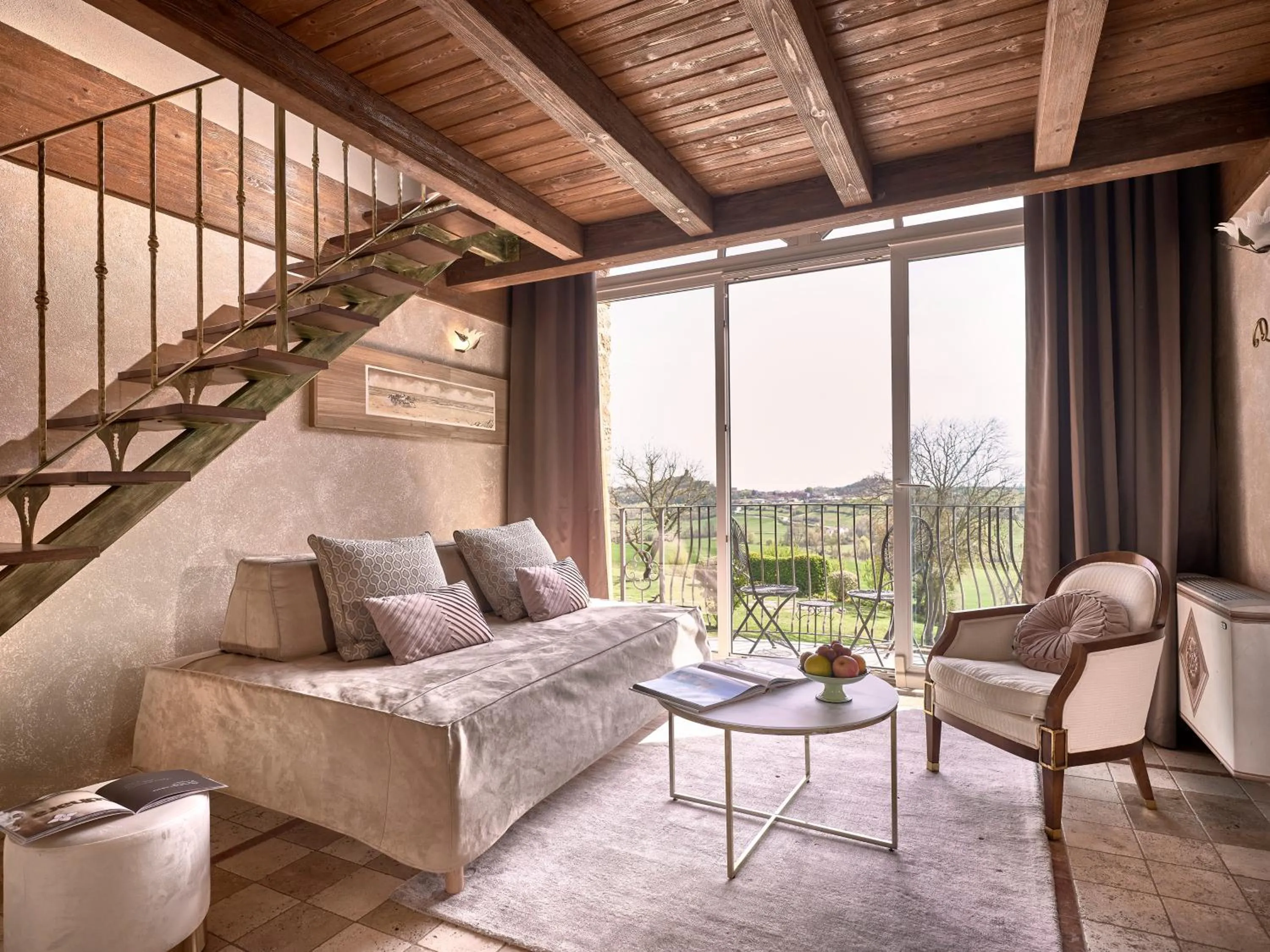 Balcony/Terrace in Tenuta Montemagno Relais & Wines