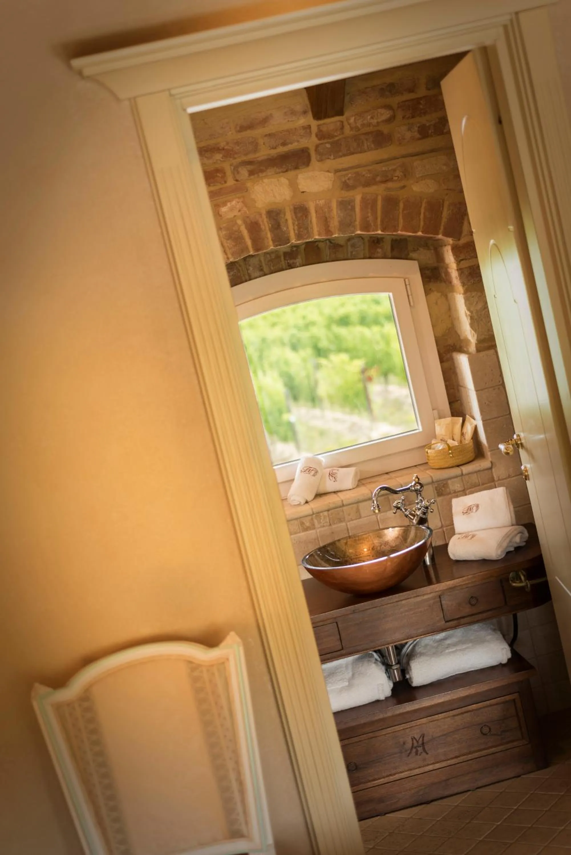Bathroom in Tenuta Montemagno Relais & Wines