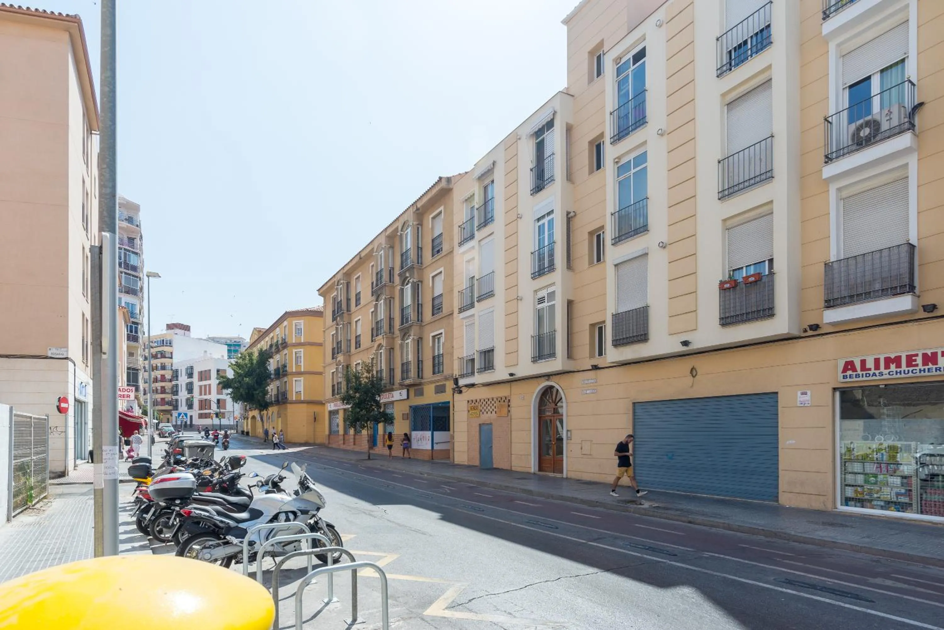 Street view in ELENA Flat Malaga Center