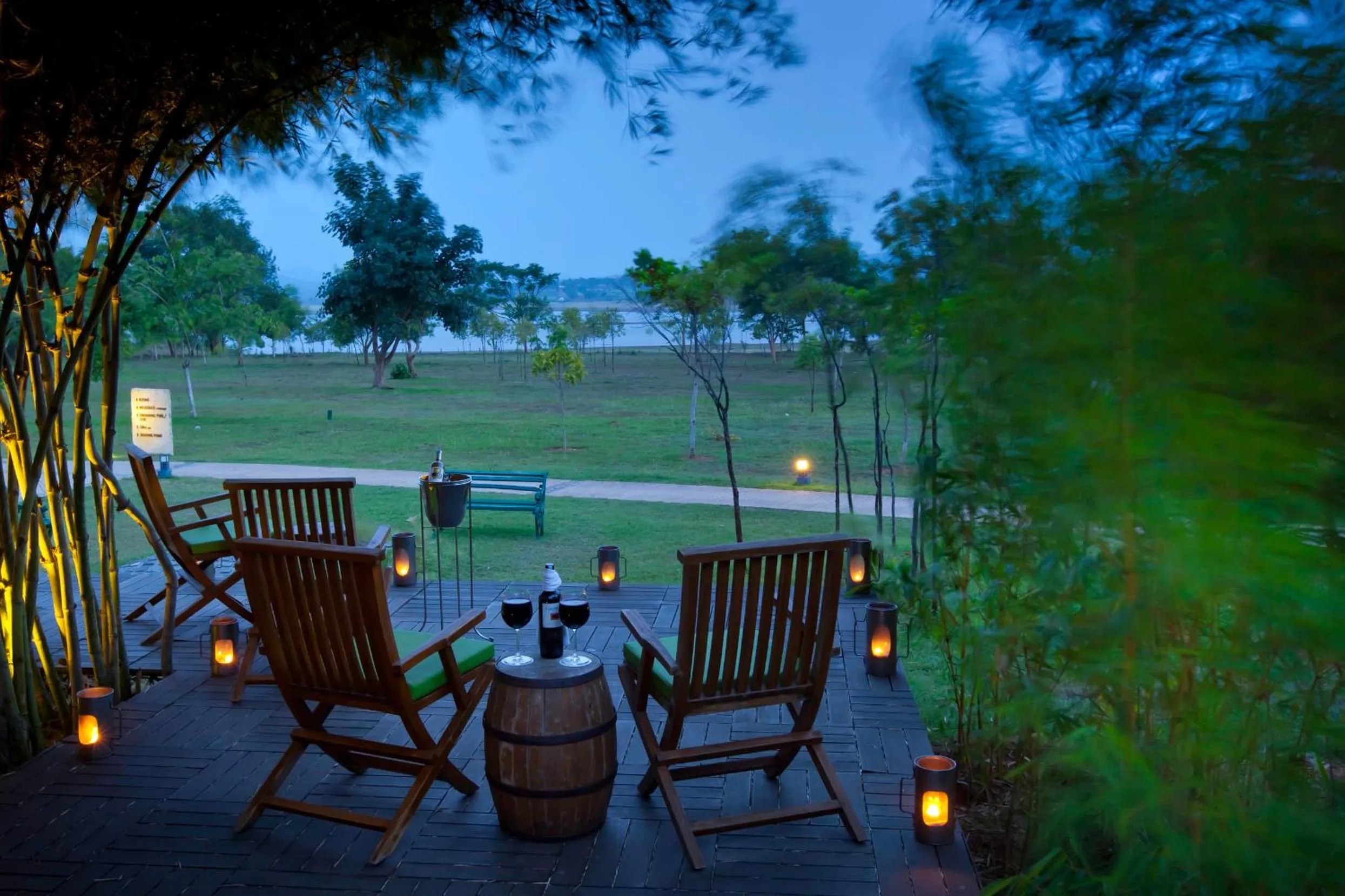 Patio in The Serai Kabini