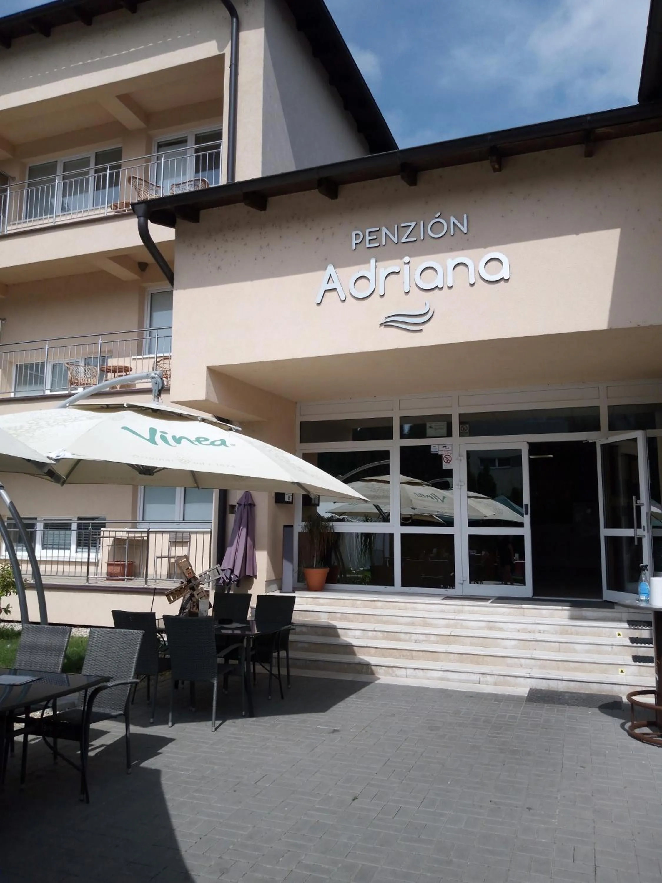 Property building in Penzion Adriana