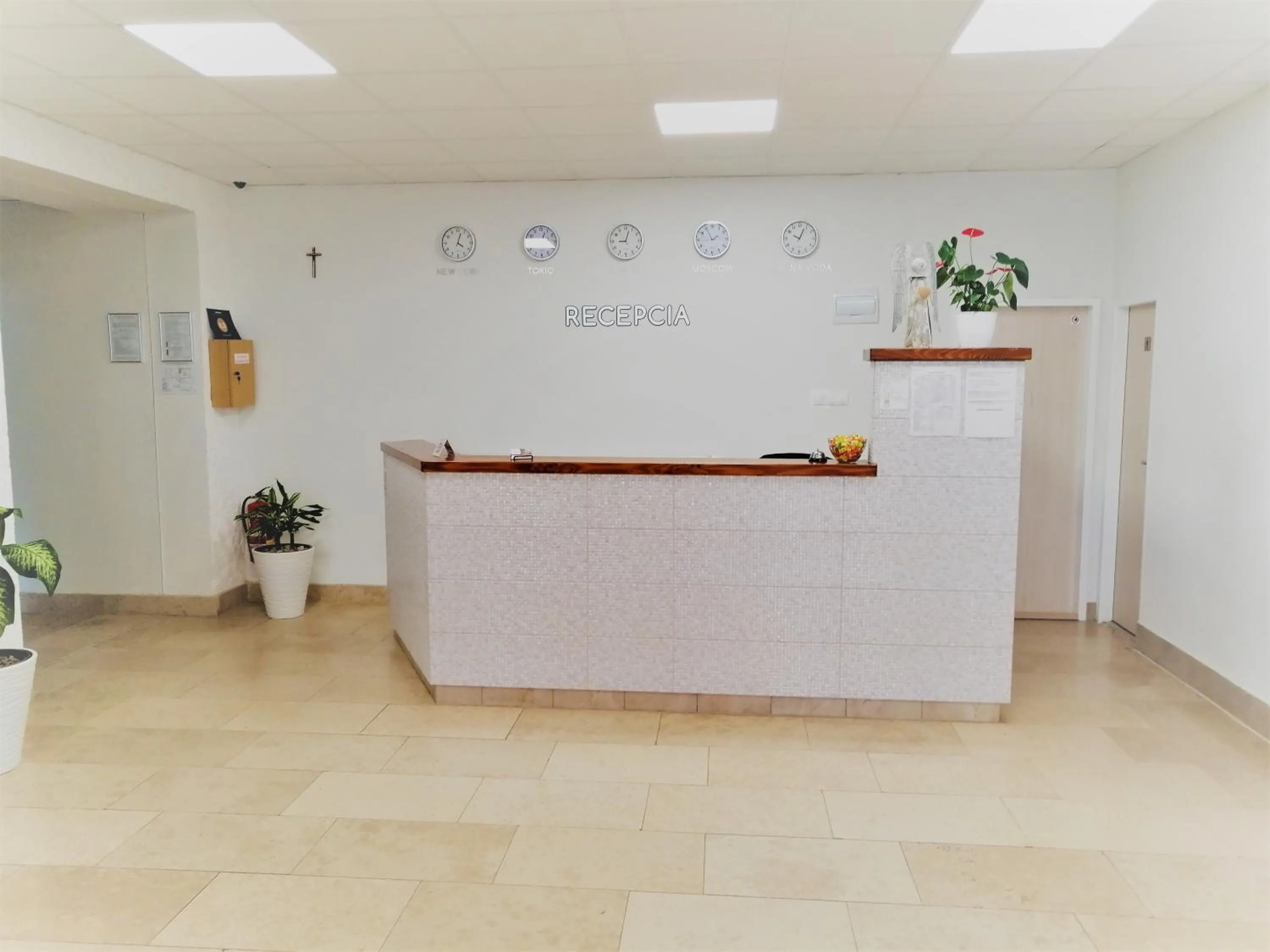 Lobby or reception in Penzion Adriana