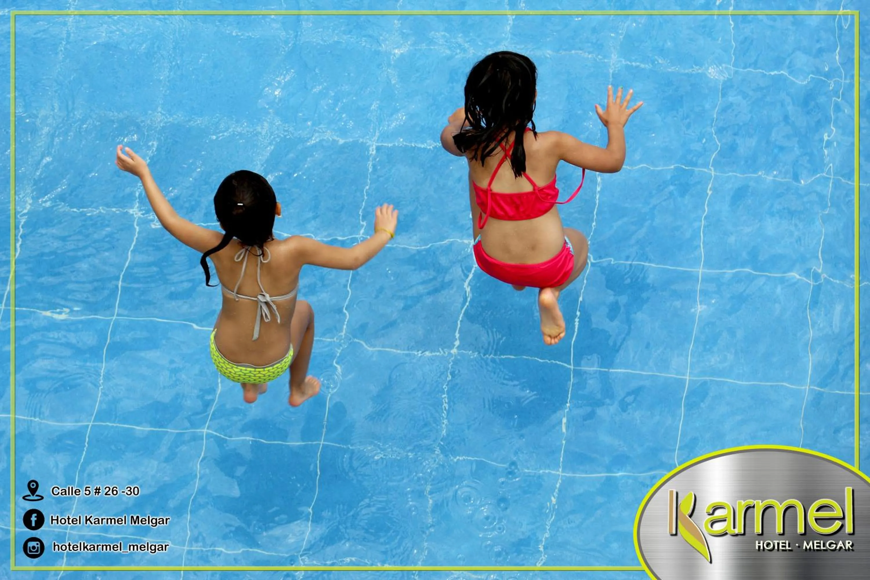 Swimming pool in Hotel Karmel