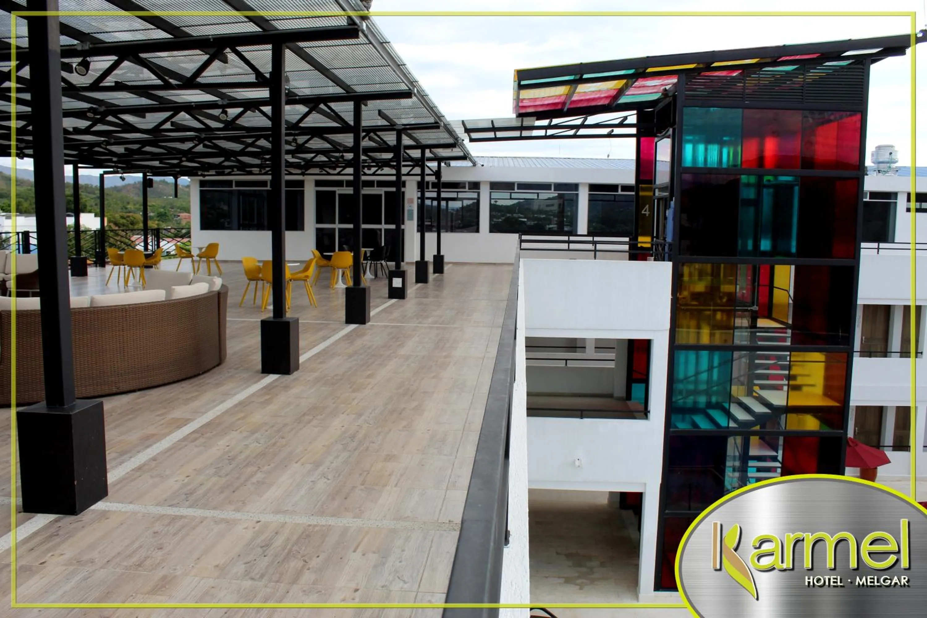 Area and facilities in Hotel Karmel