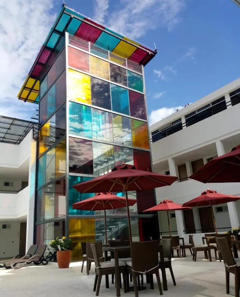 Patio in Hotel Karmel