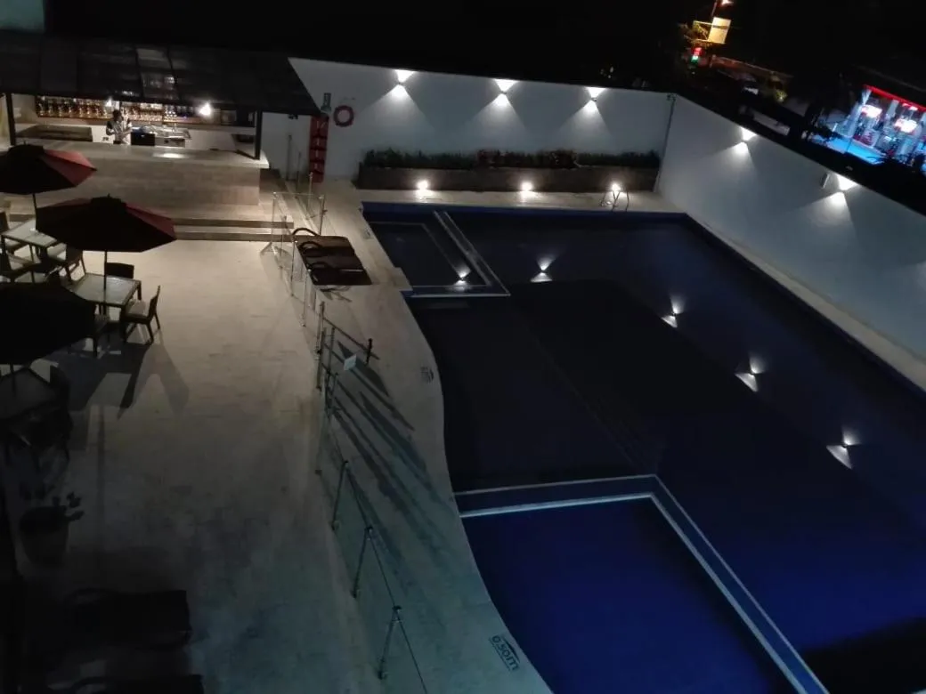 Pool view in Hotel Karmel