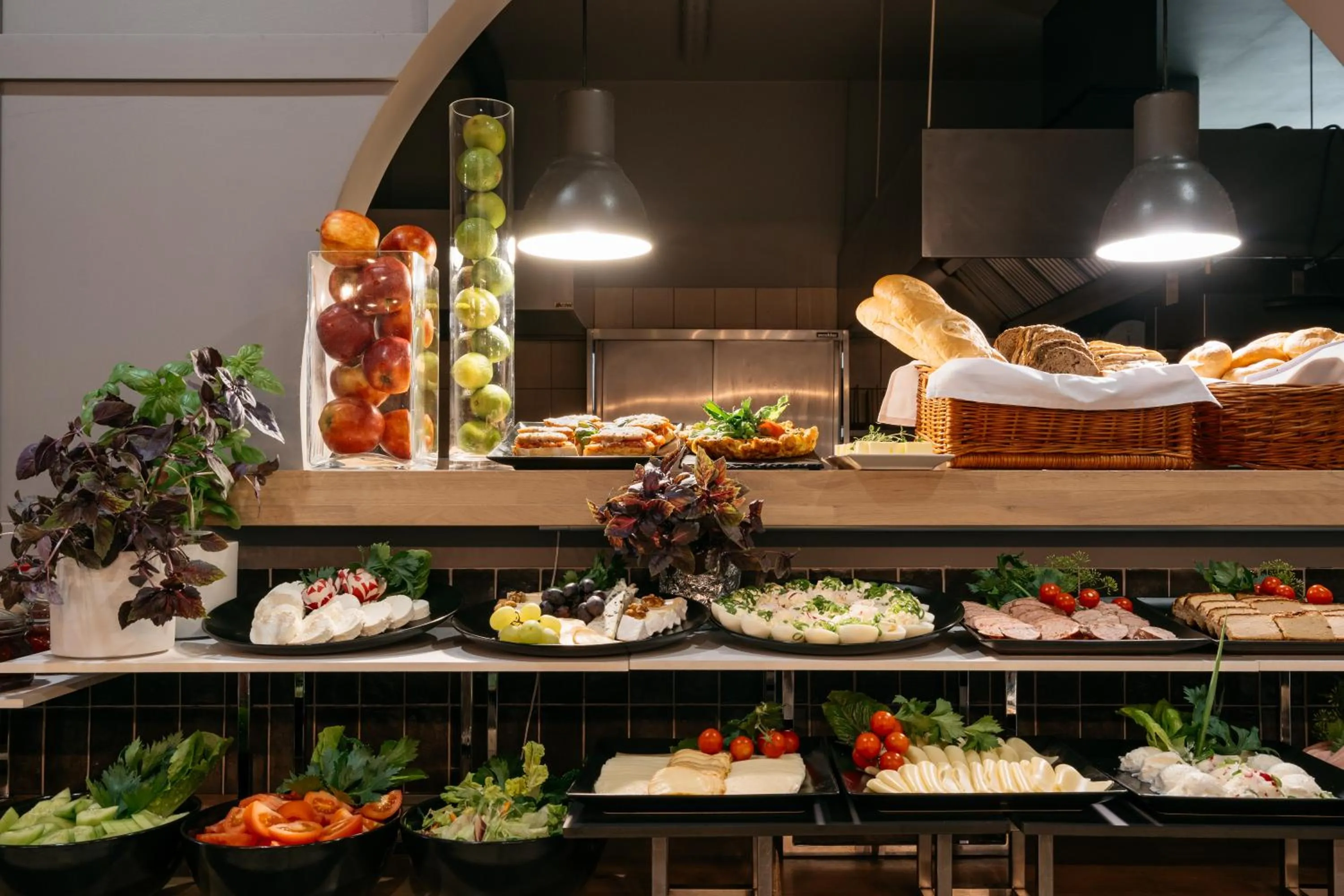 Buffet breakfast in Aparthotel Vanilla