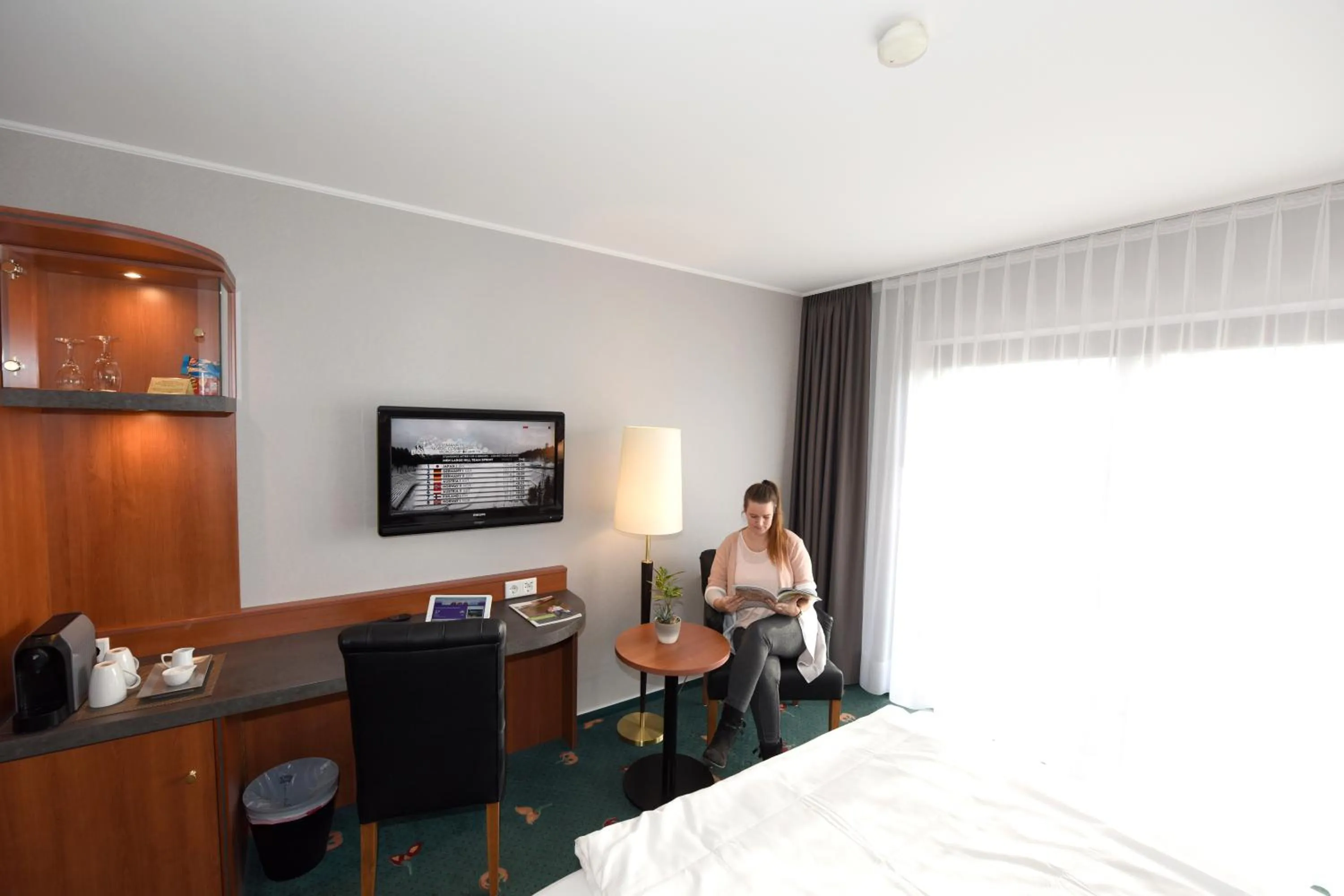 People, Bed in Hotel Freihof