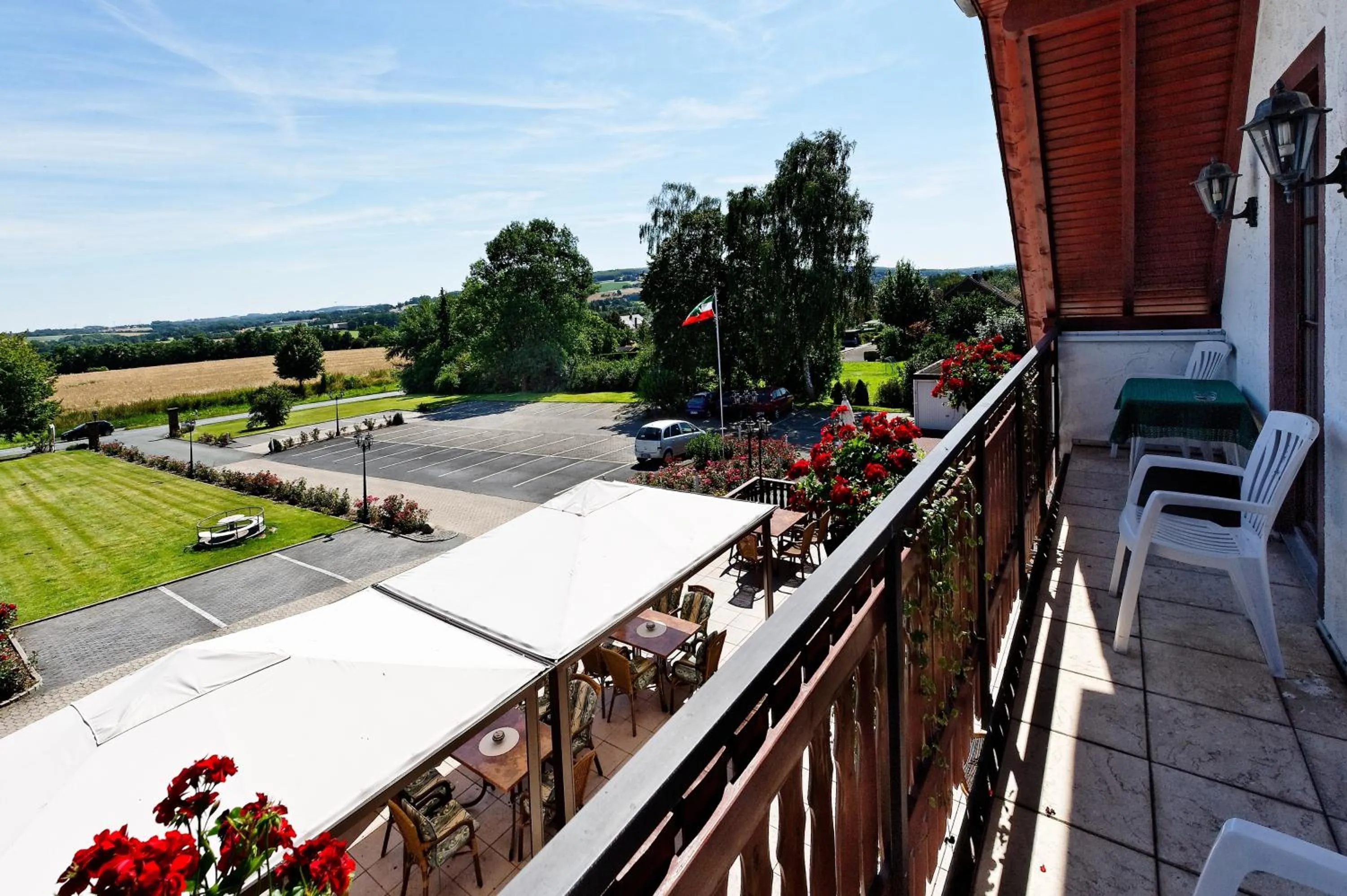 Balcony/Terrace in Hotel Freihof