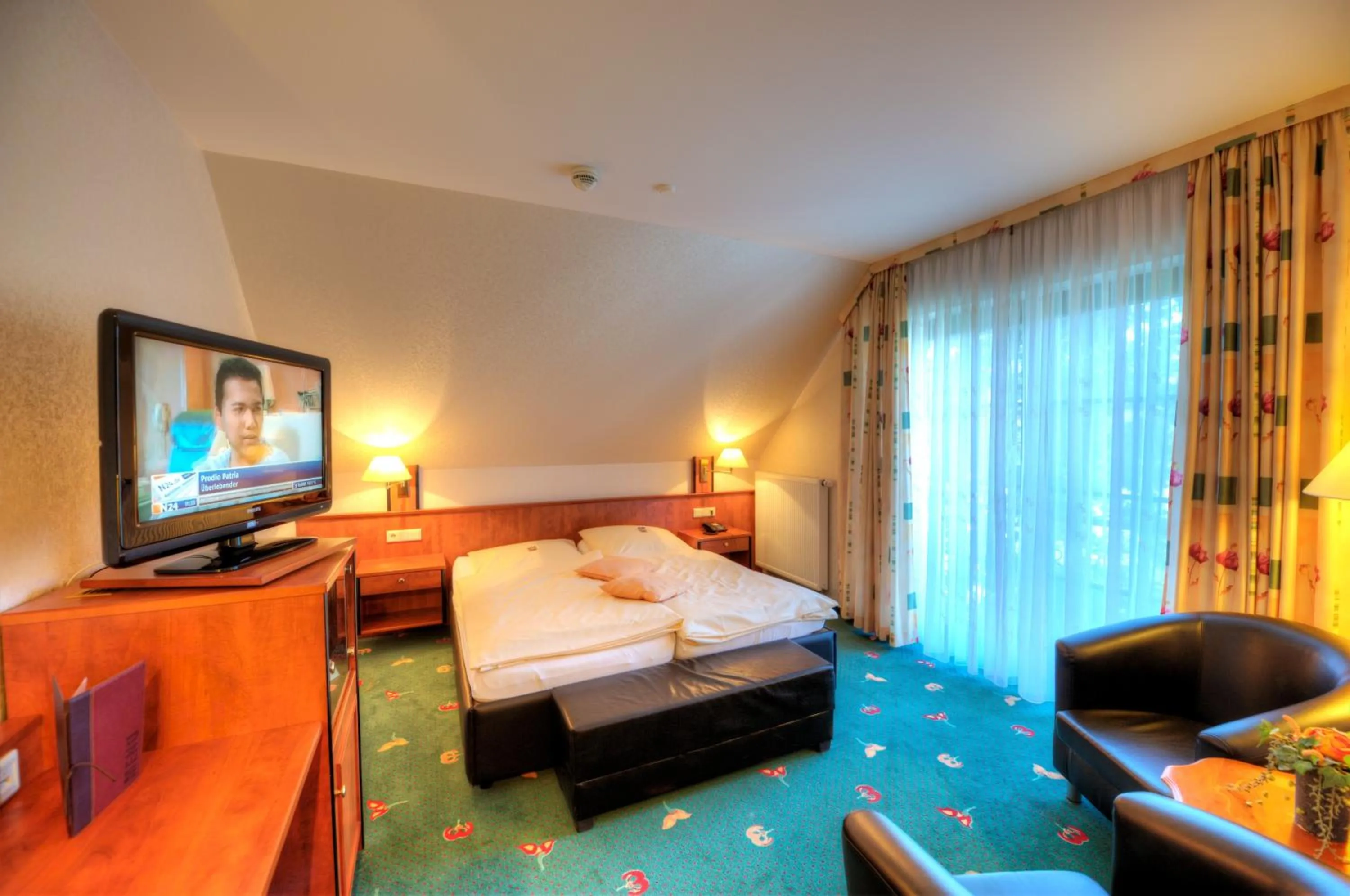 Photo of the whole room, Bed in Hotel Freihof