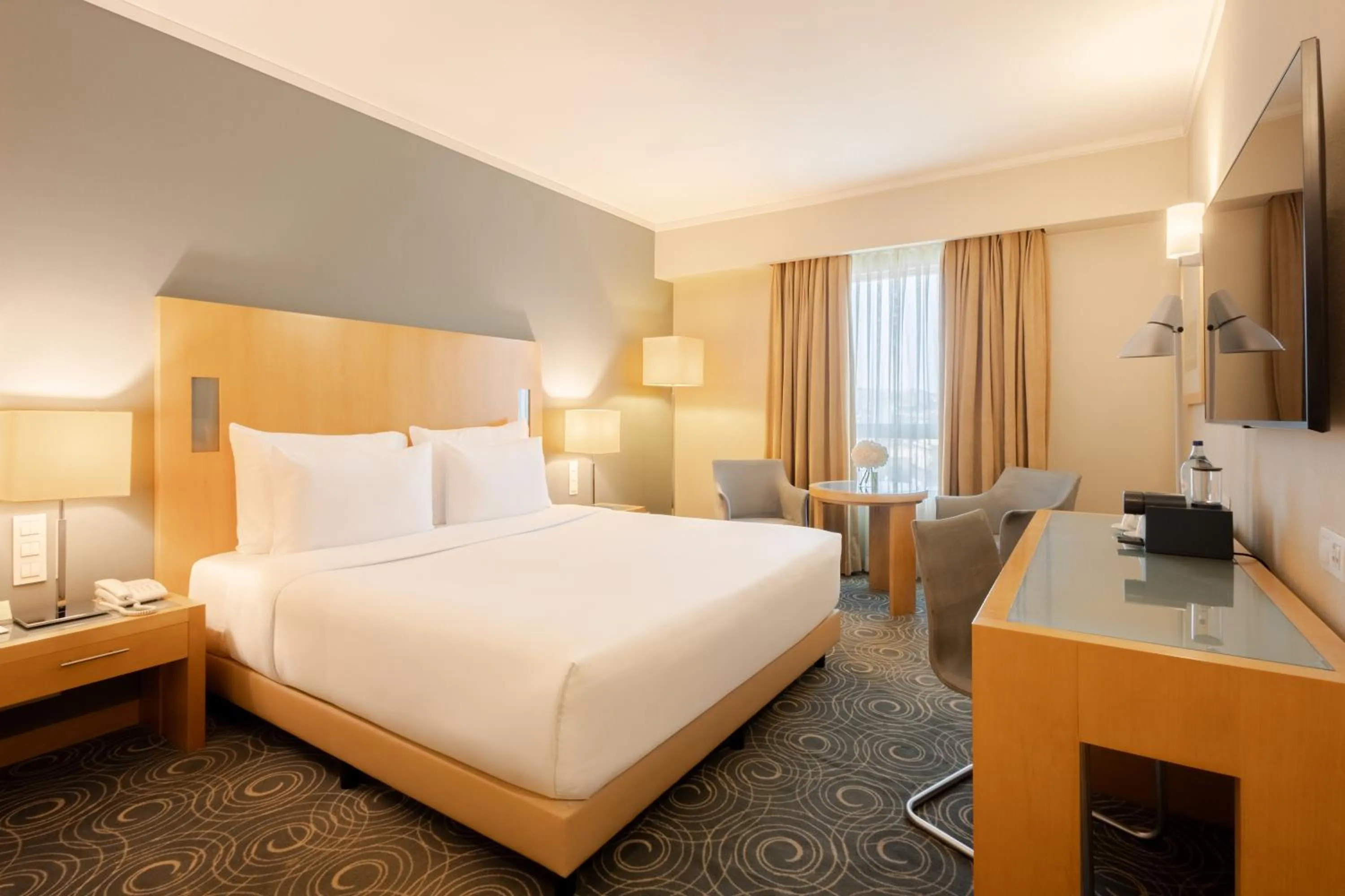 Bed in SANA Malhoa Hotel