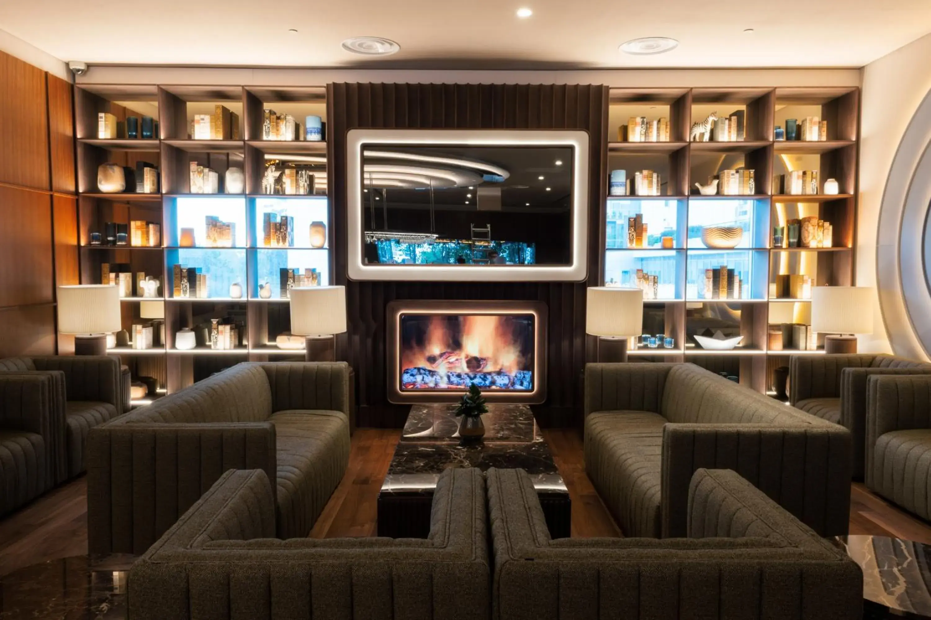 Living room in SANA Malhoa Hotel Living room in SANA Malhoa Hotel