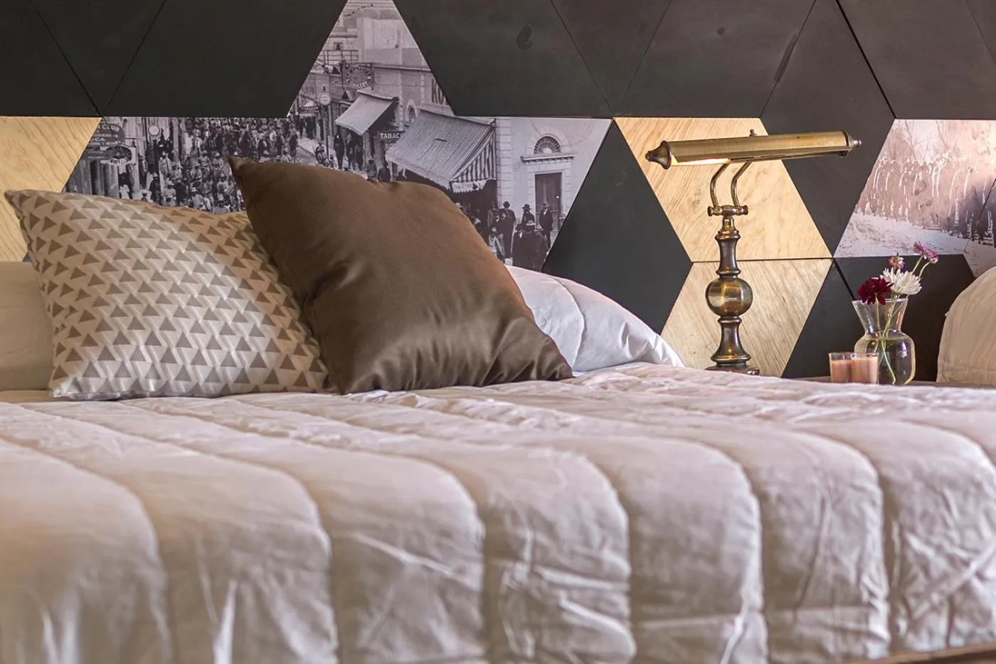 Bed in Doroteo Hotel Boutique