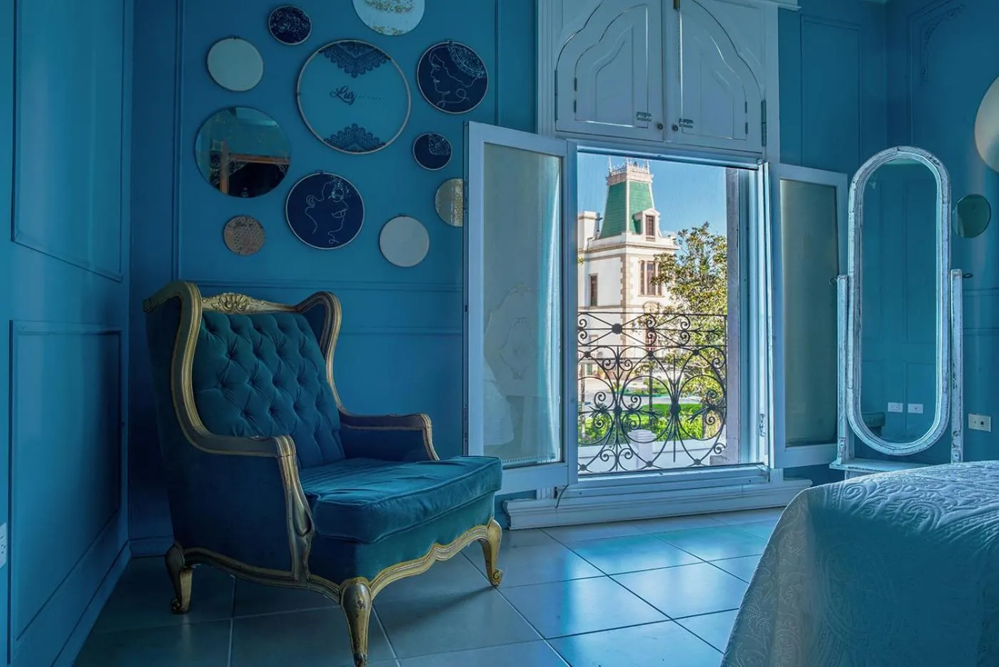 Quiet street view, Bed in Doroteo Hotel Boutique