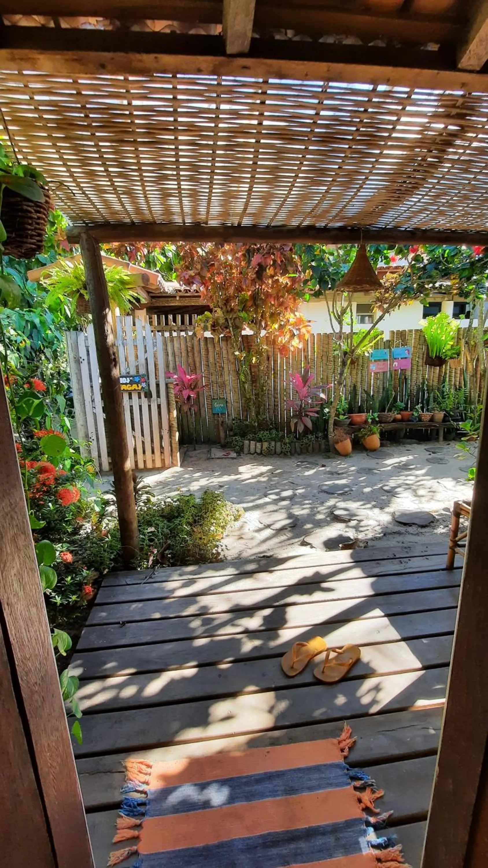 Patio in Hospedaria Caraíva