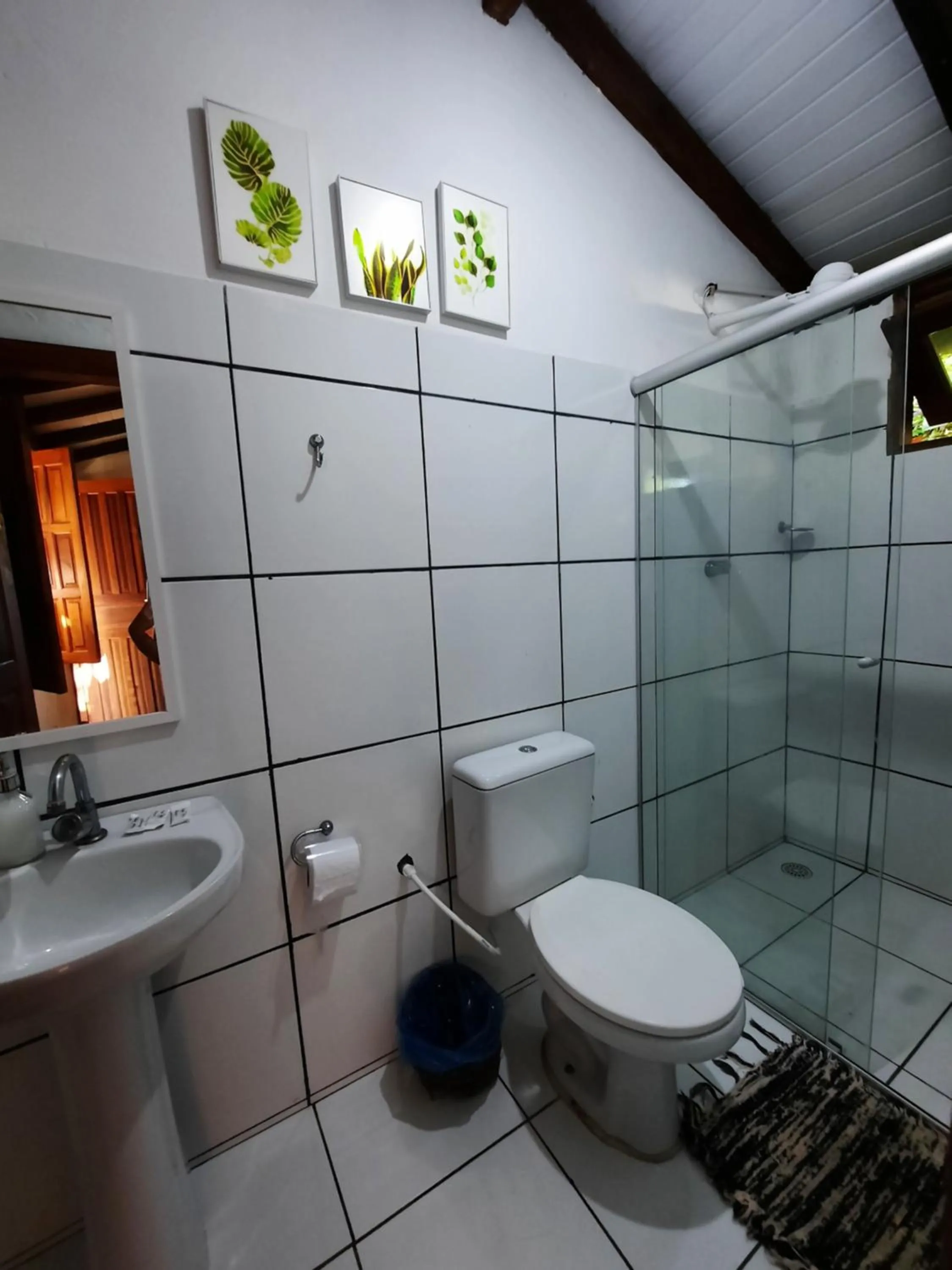 Bathroom in Hospedaria Caraíva