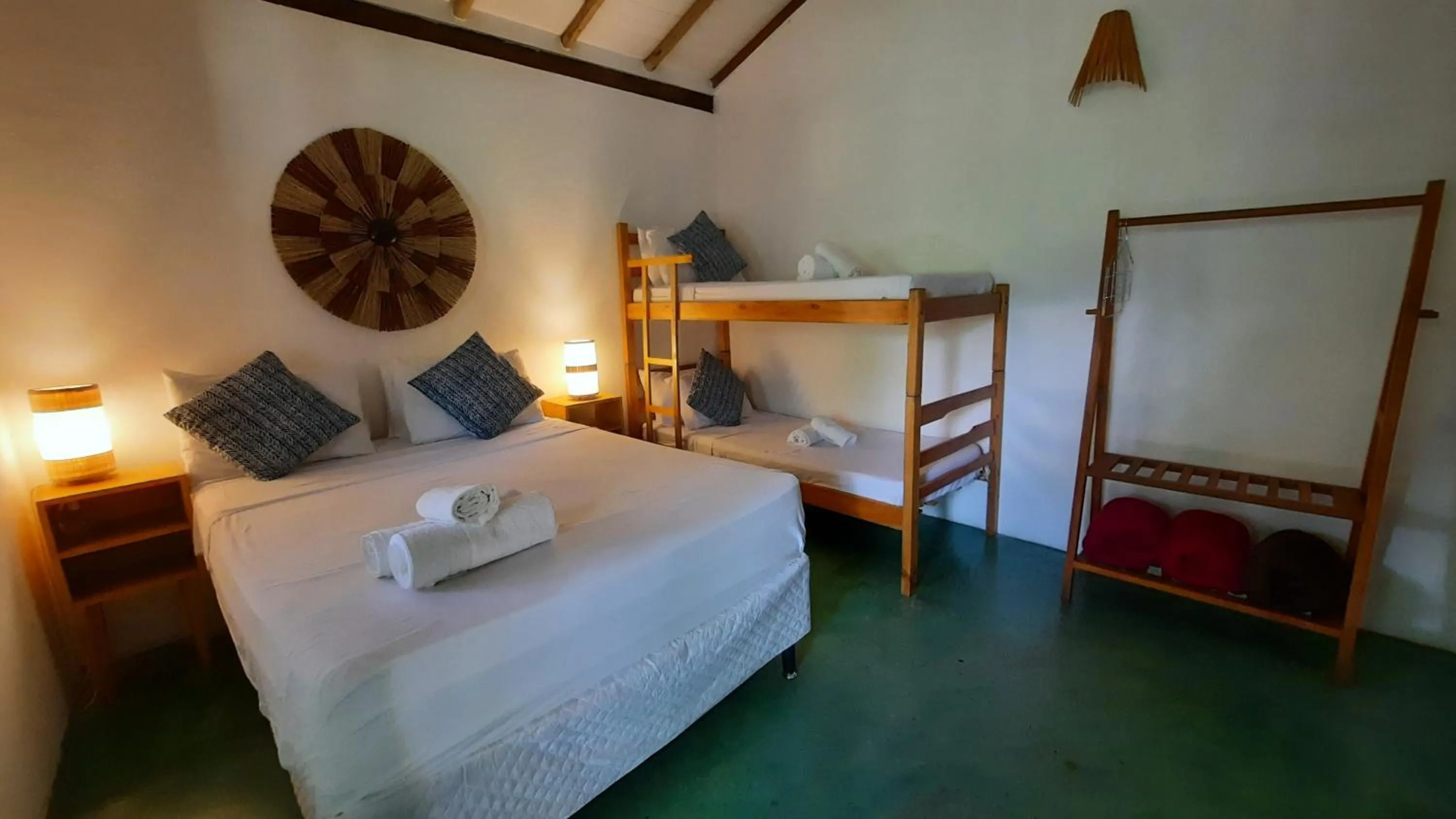 Bed in Hospedaria Caraíva