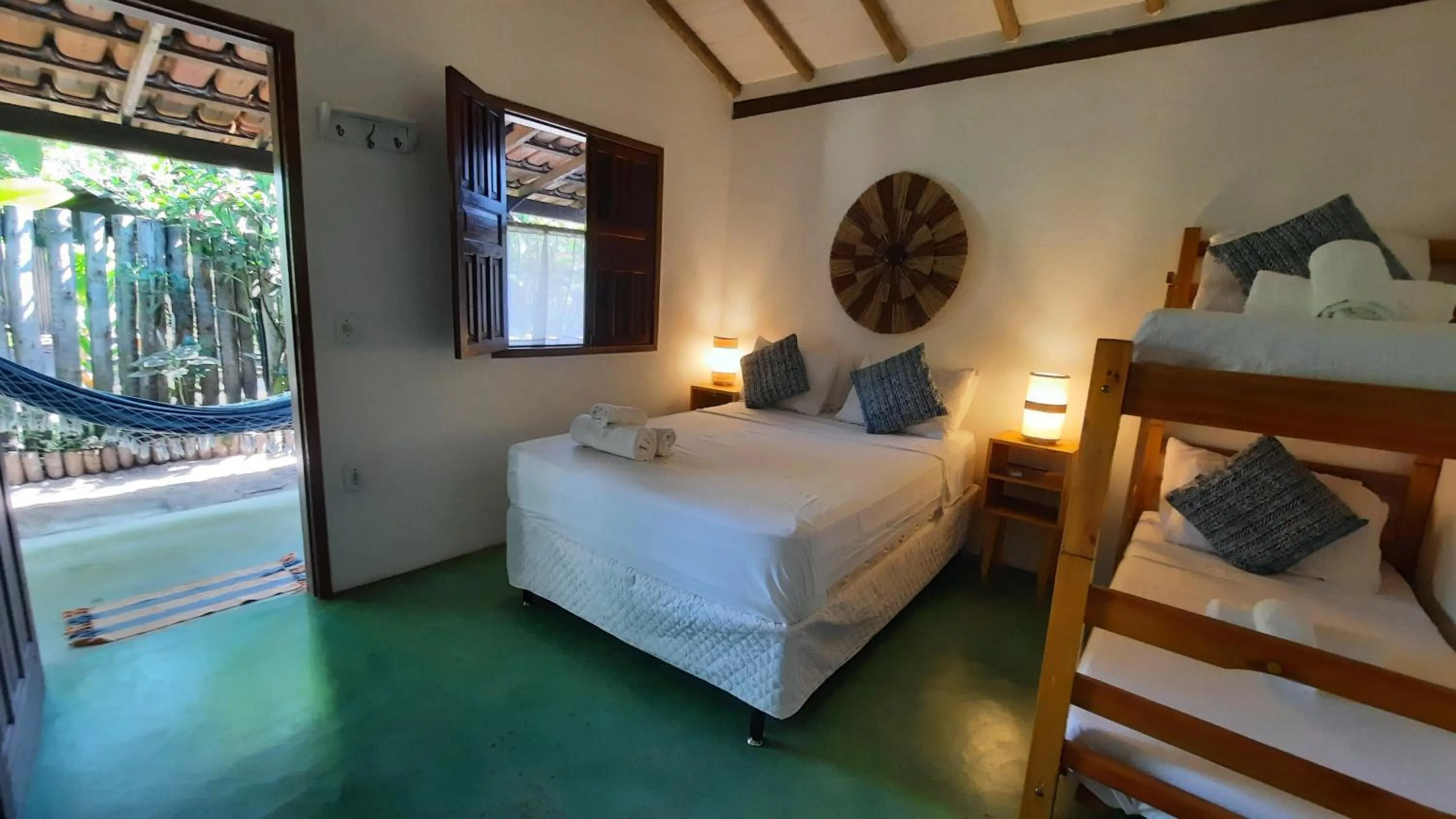 Bed in Hospedaria Caraíva