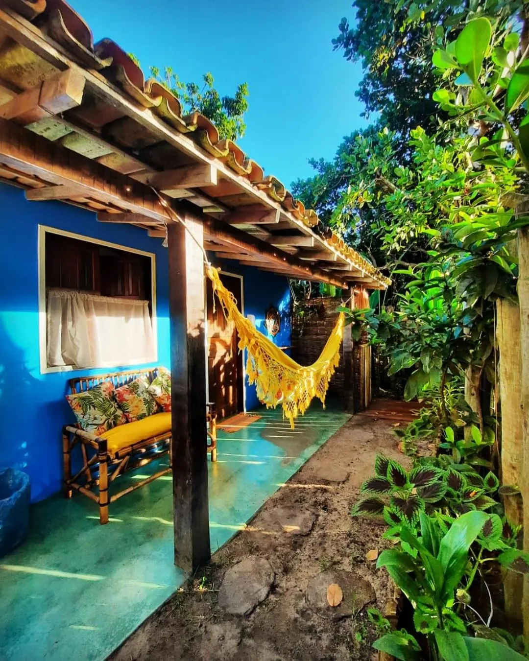 Balcony/Terrace in Hospedaria Caraíva
