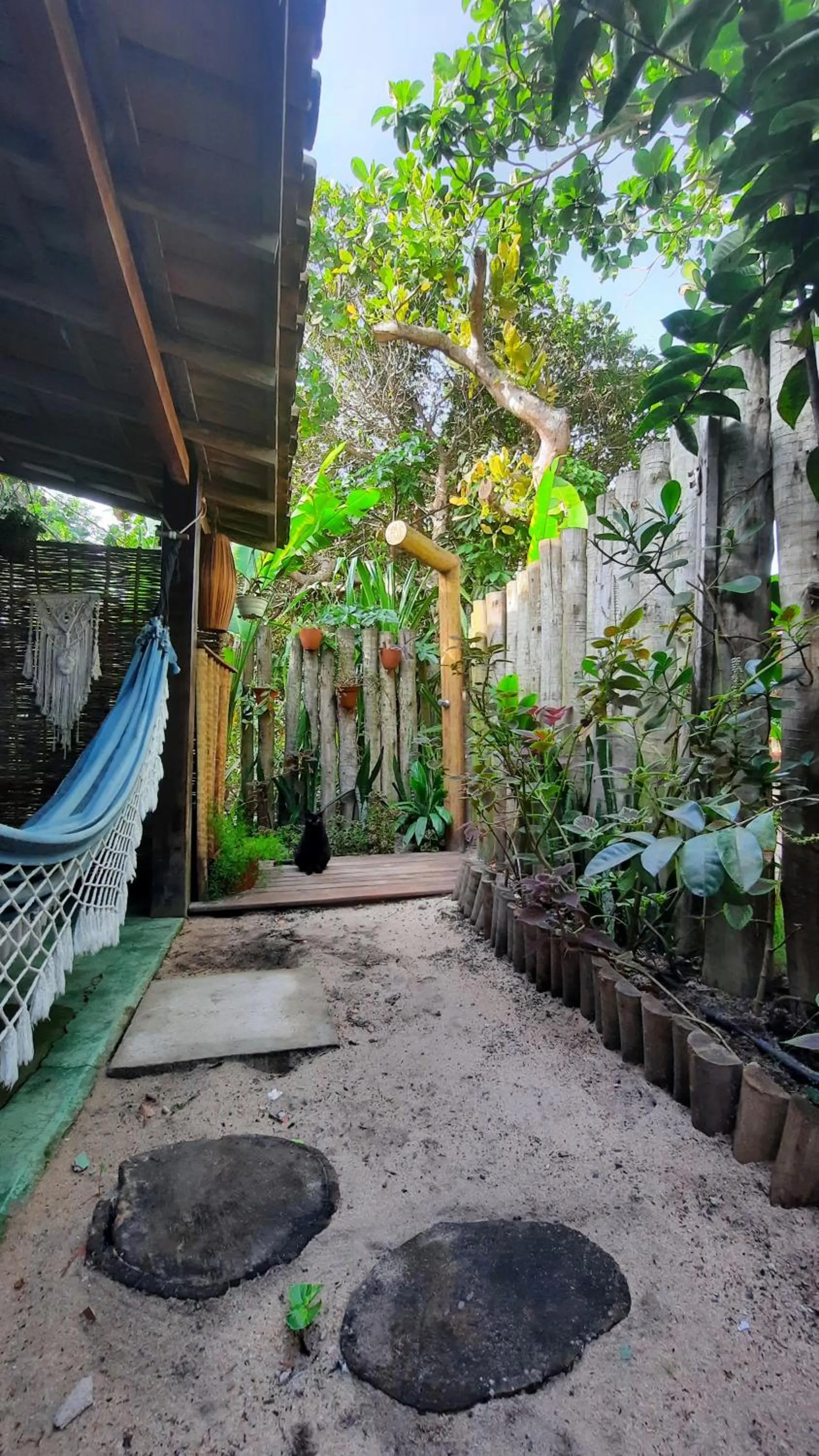 Patio in Hospedaria Caraíva