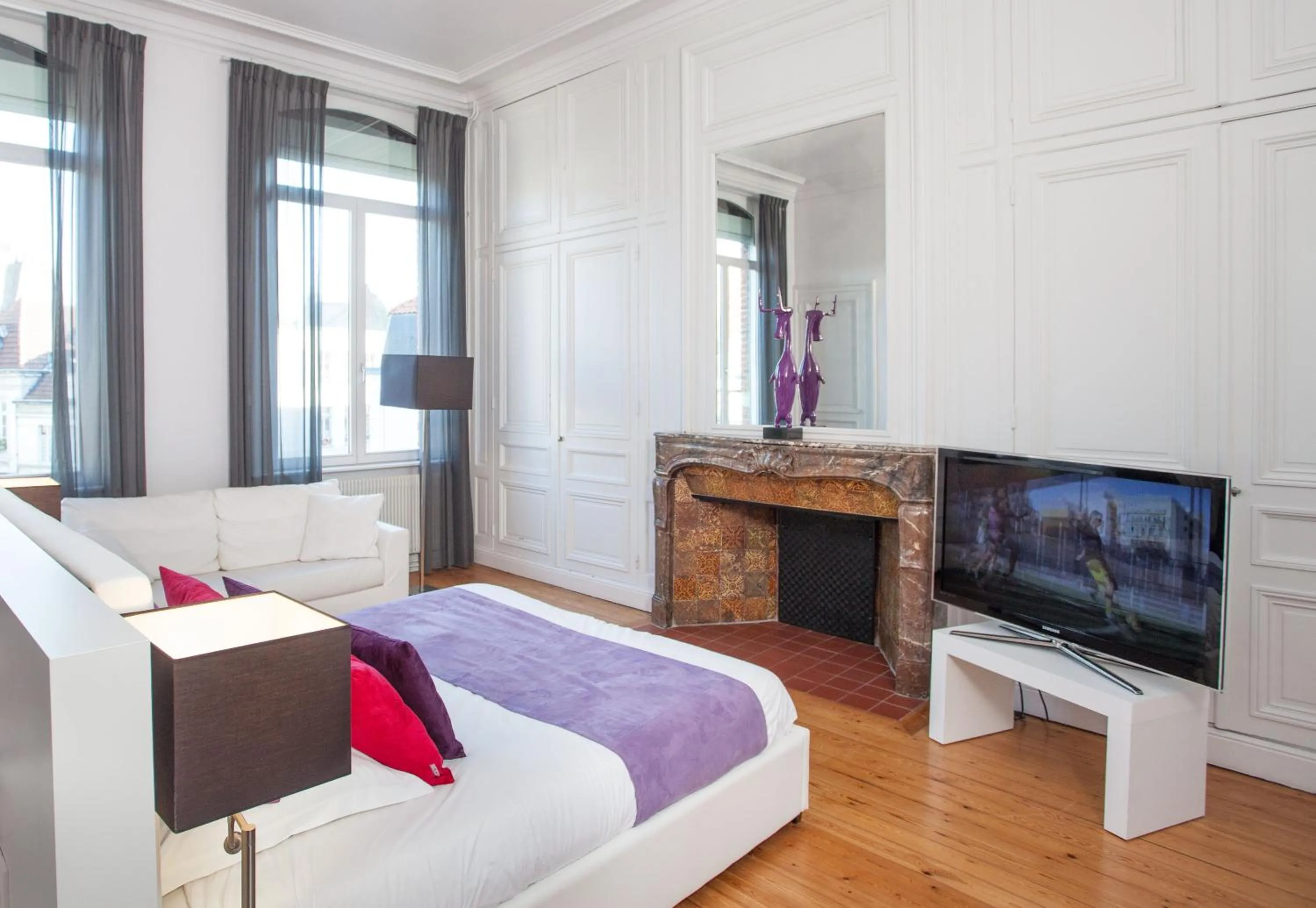 Bedroom in L'Esplanade Lille