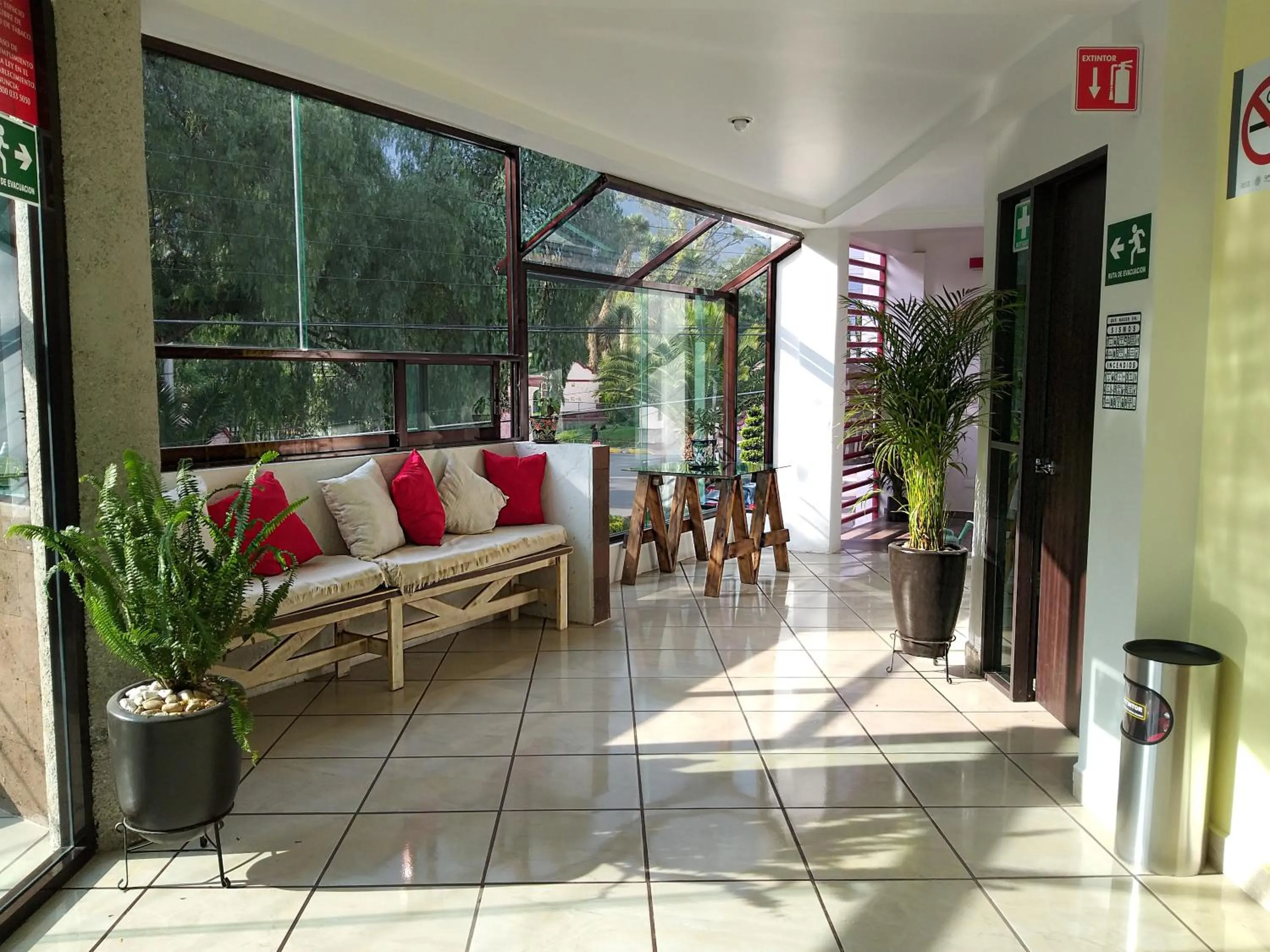 Decorative detail in Hotel Boutique Acocalli