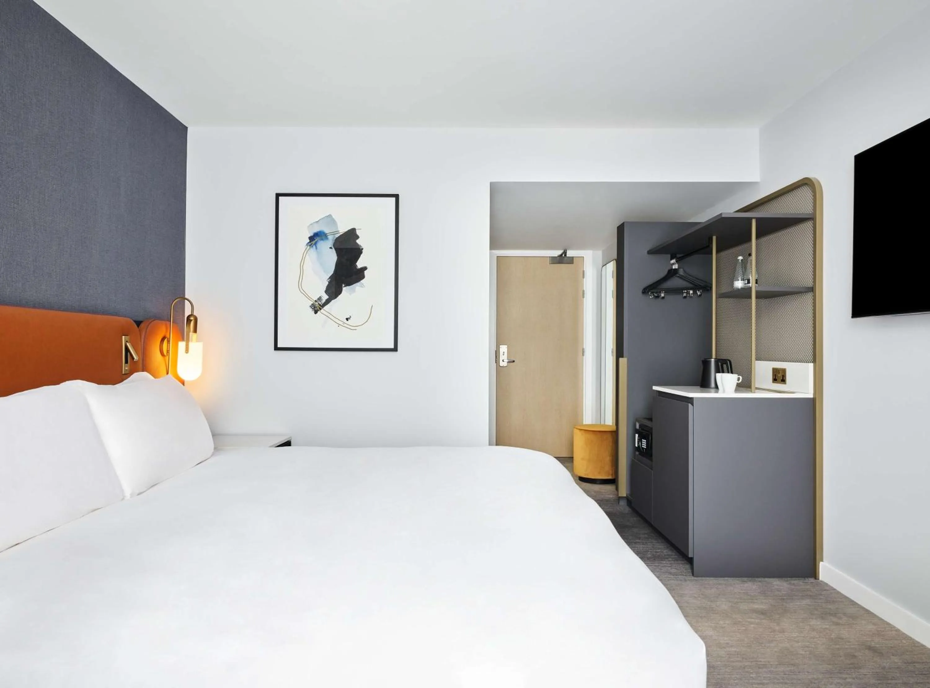 Bedroom, Bed in Hyatt Regency London Stratford