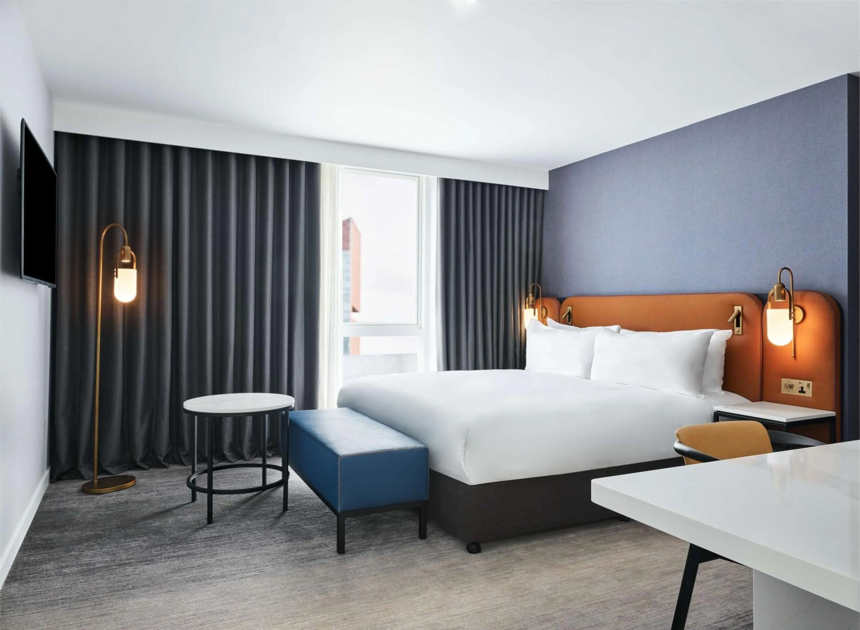 Bedroom, Bed in Hyatt Regency London Stratford