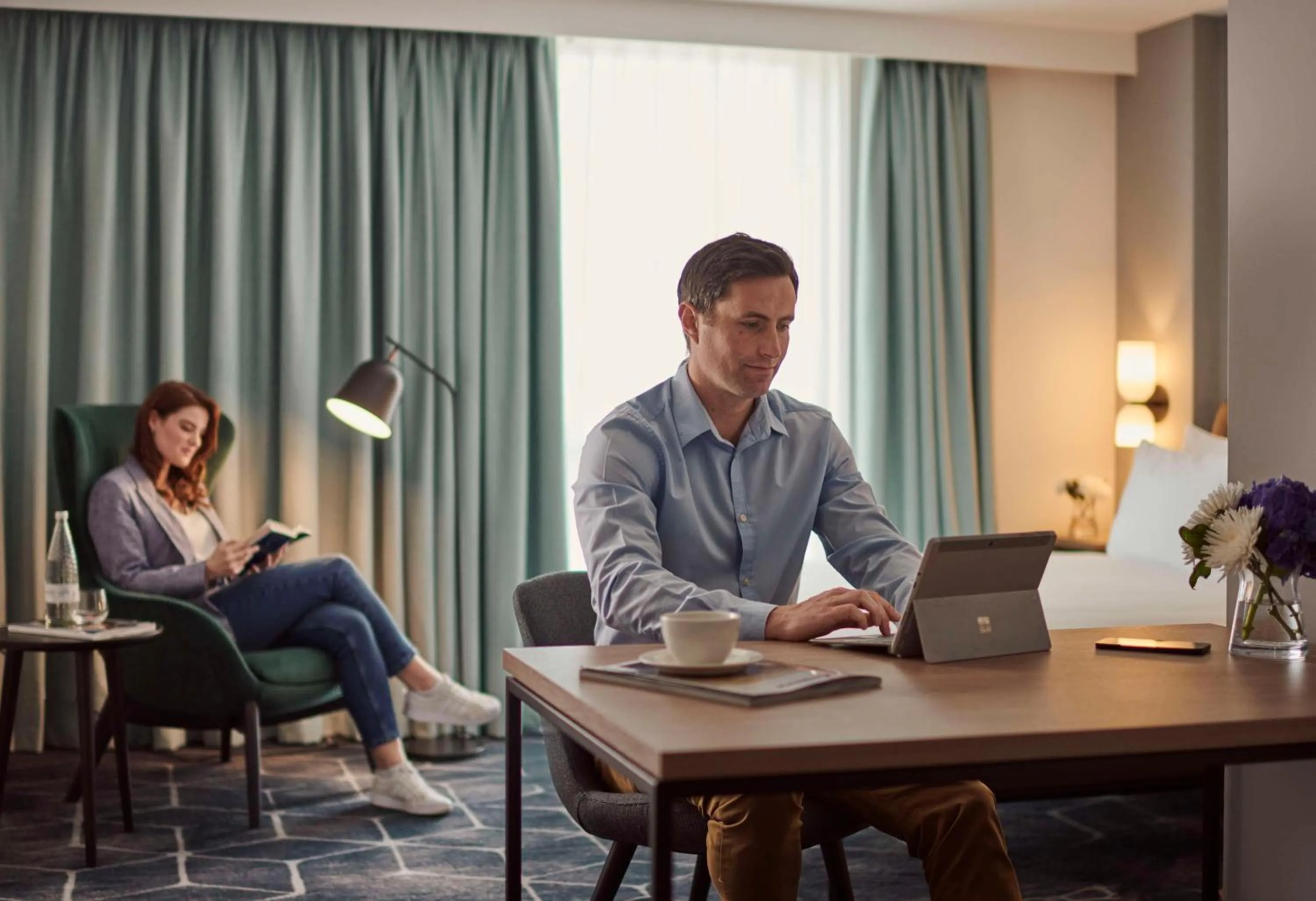 Bedroom in Hyatt House London Stratford - Aparthotel